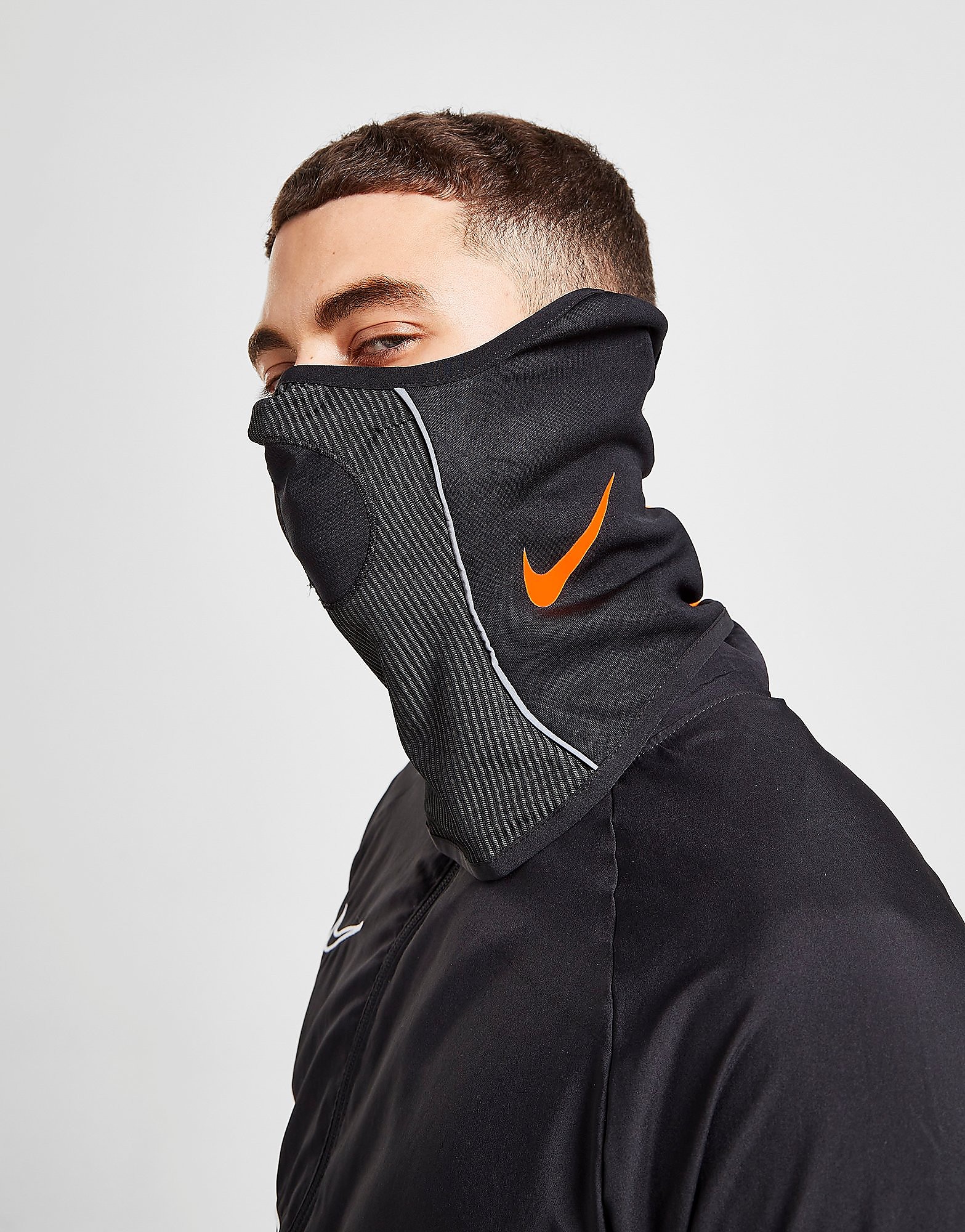 

Nike Strike Winter Warrior Snood - Black/Total Orange/Total Orange - Womens, Black/Total Orange/Total Orange