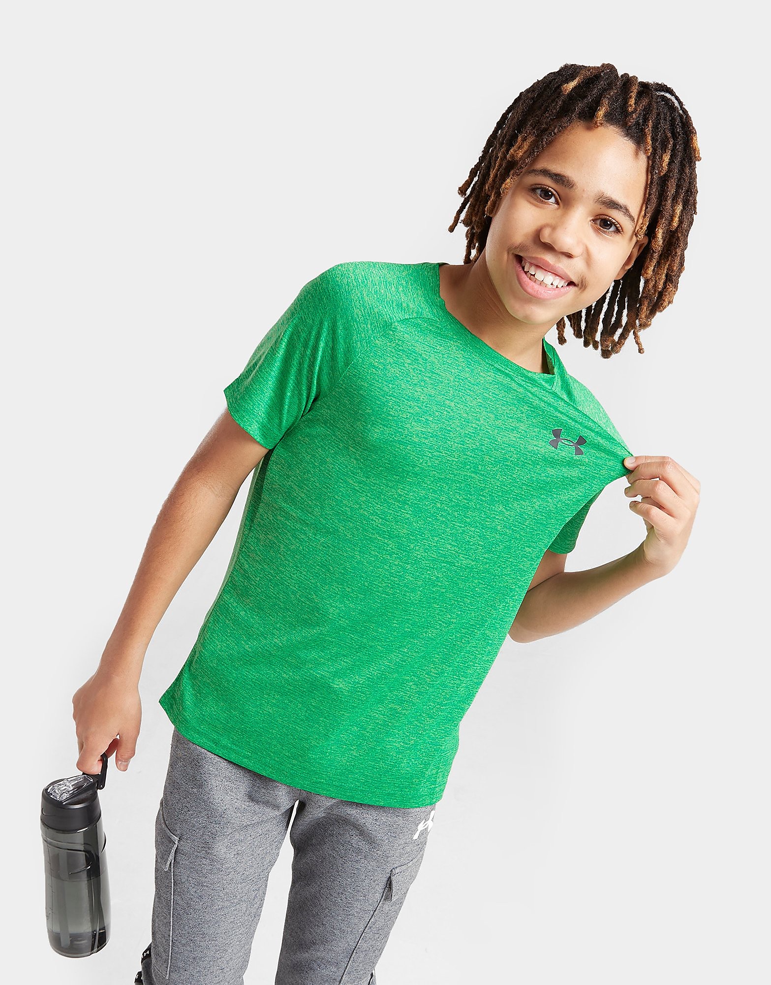 

Under Armour Tech 2.0 Sportstyle T-Shirt Junior - Green - Kids, Green