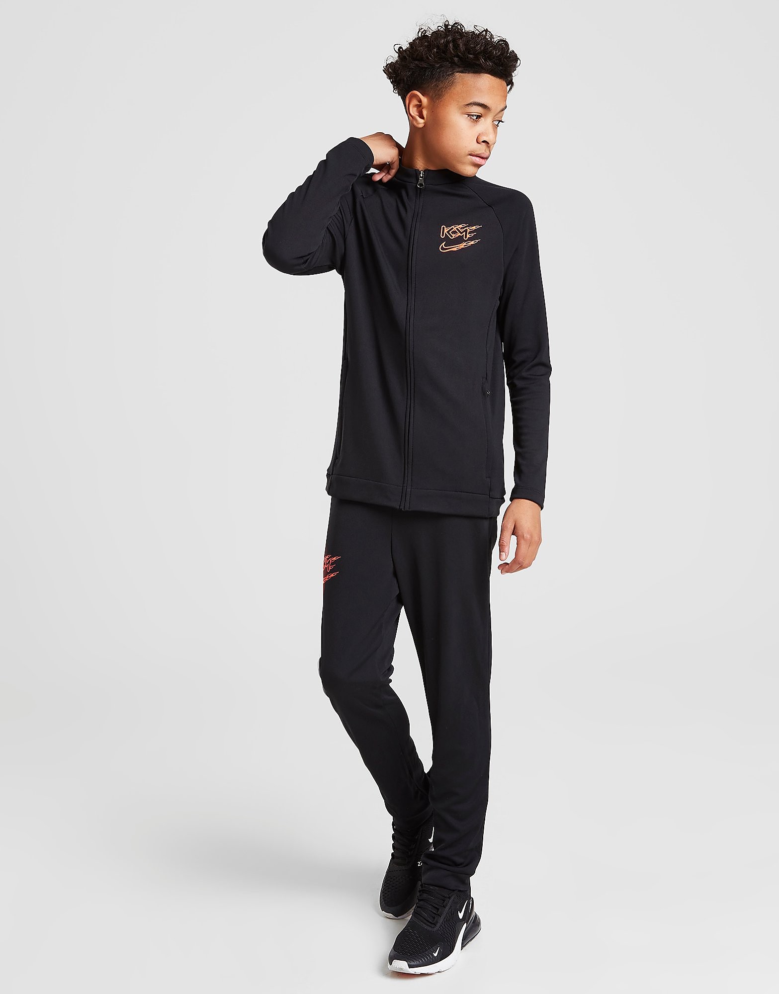 

Nike Kylian Mbappé Dri-FIT Tracksuit Junior - Black - Kids, Black