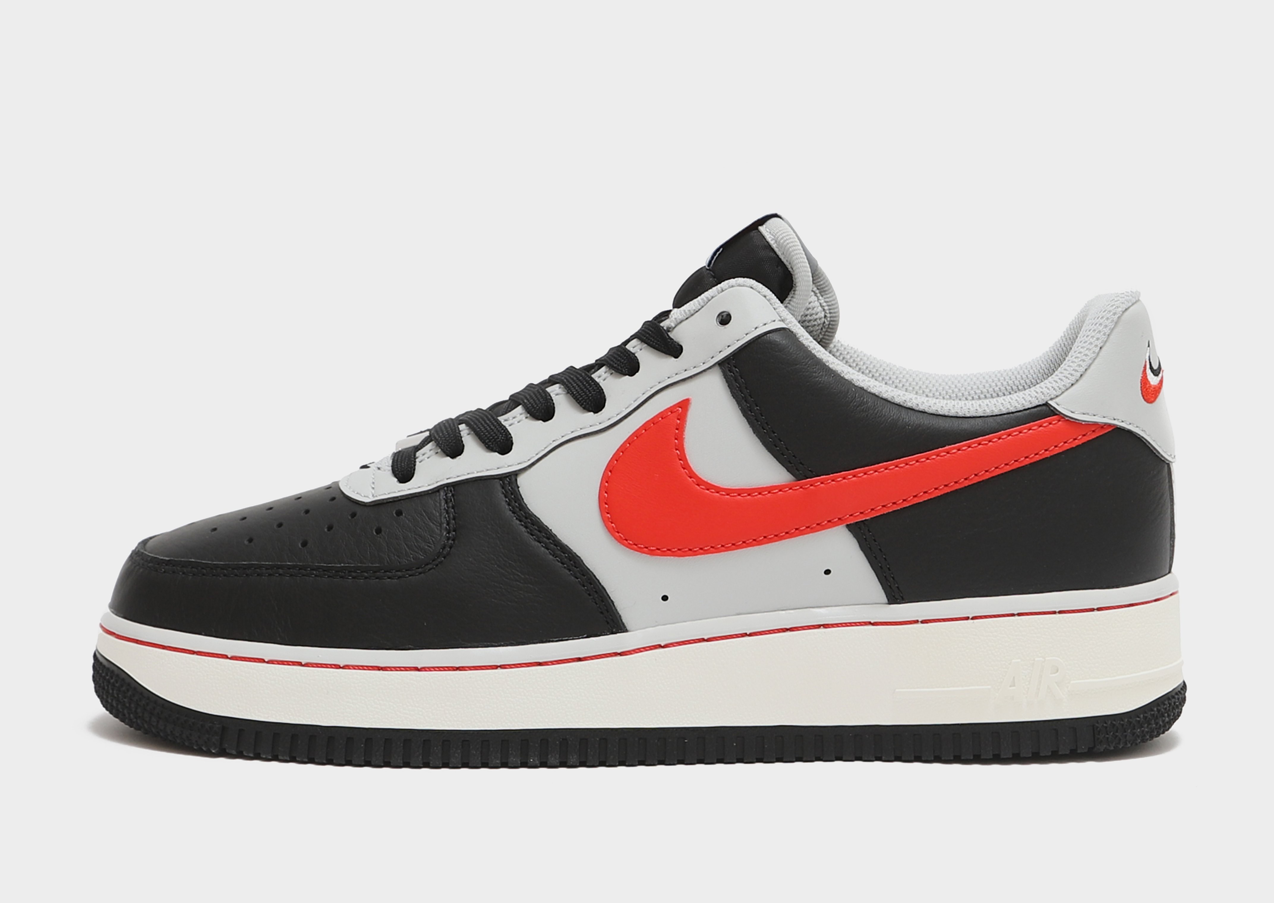 

Nike x NBA Air Force 1 '07 LV8 '75th Anniversary' - Black/Red - Mens, Black/Red