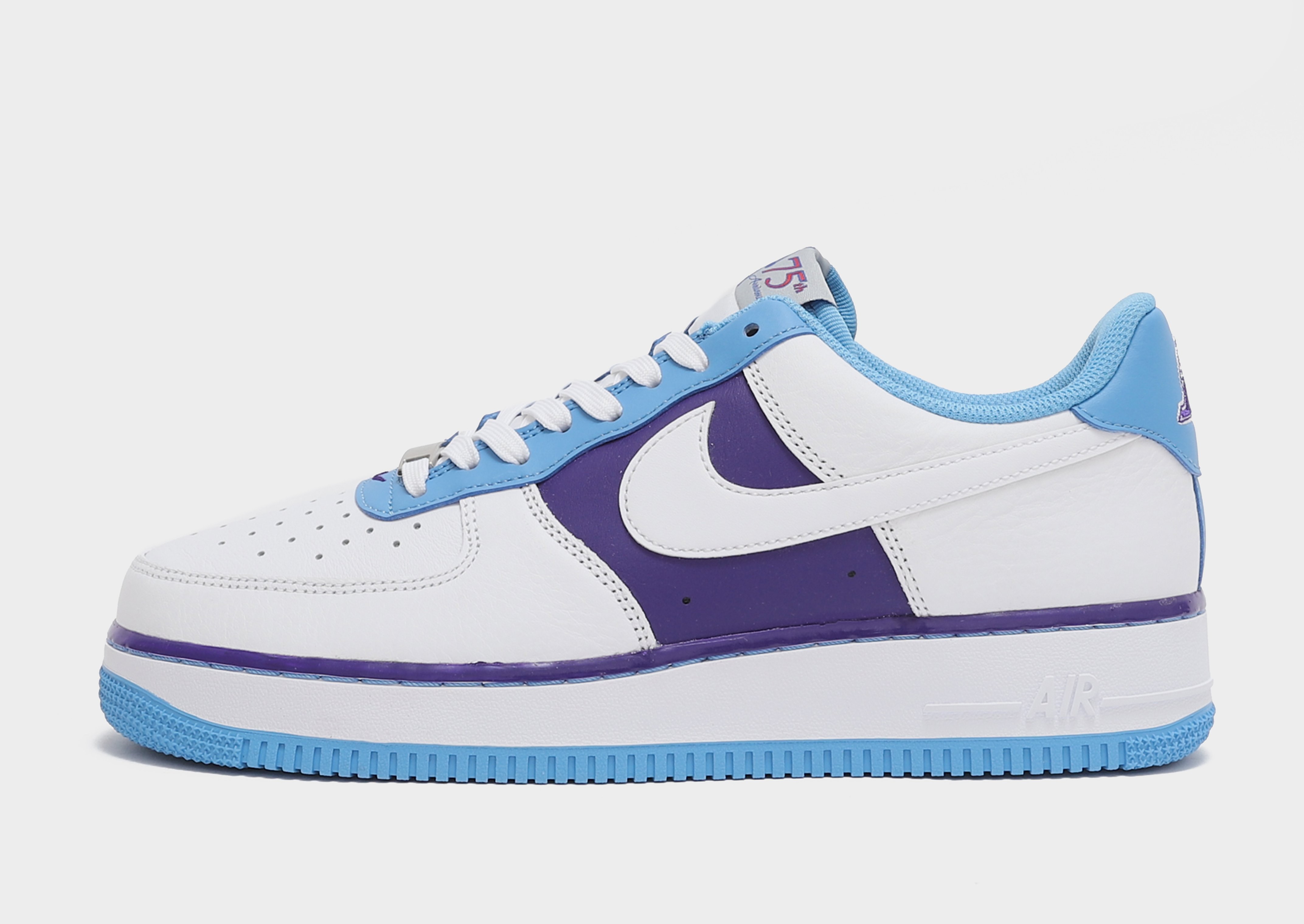 

Nike x NBA Air Force 1 '07 LV8 '75th Anniversary' - White/Coast/Field Purple/White/Purple - Mens, White/Coast/Field Purple/White/Purple