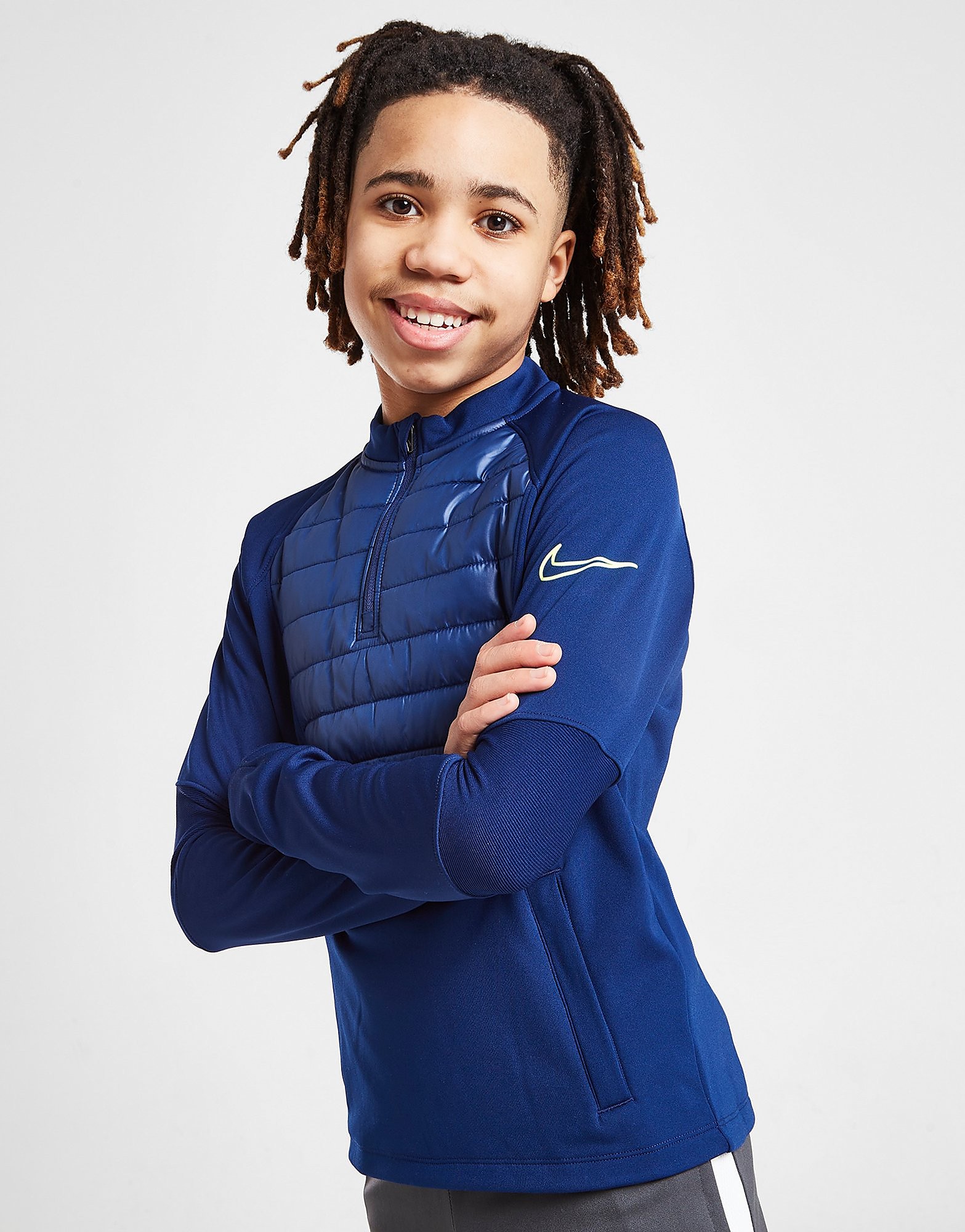 

Nike Winter Warrior Academy Drill Top Junior - Blue - Kids, Blue