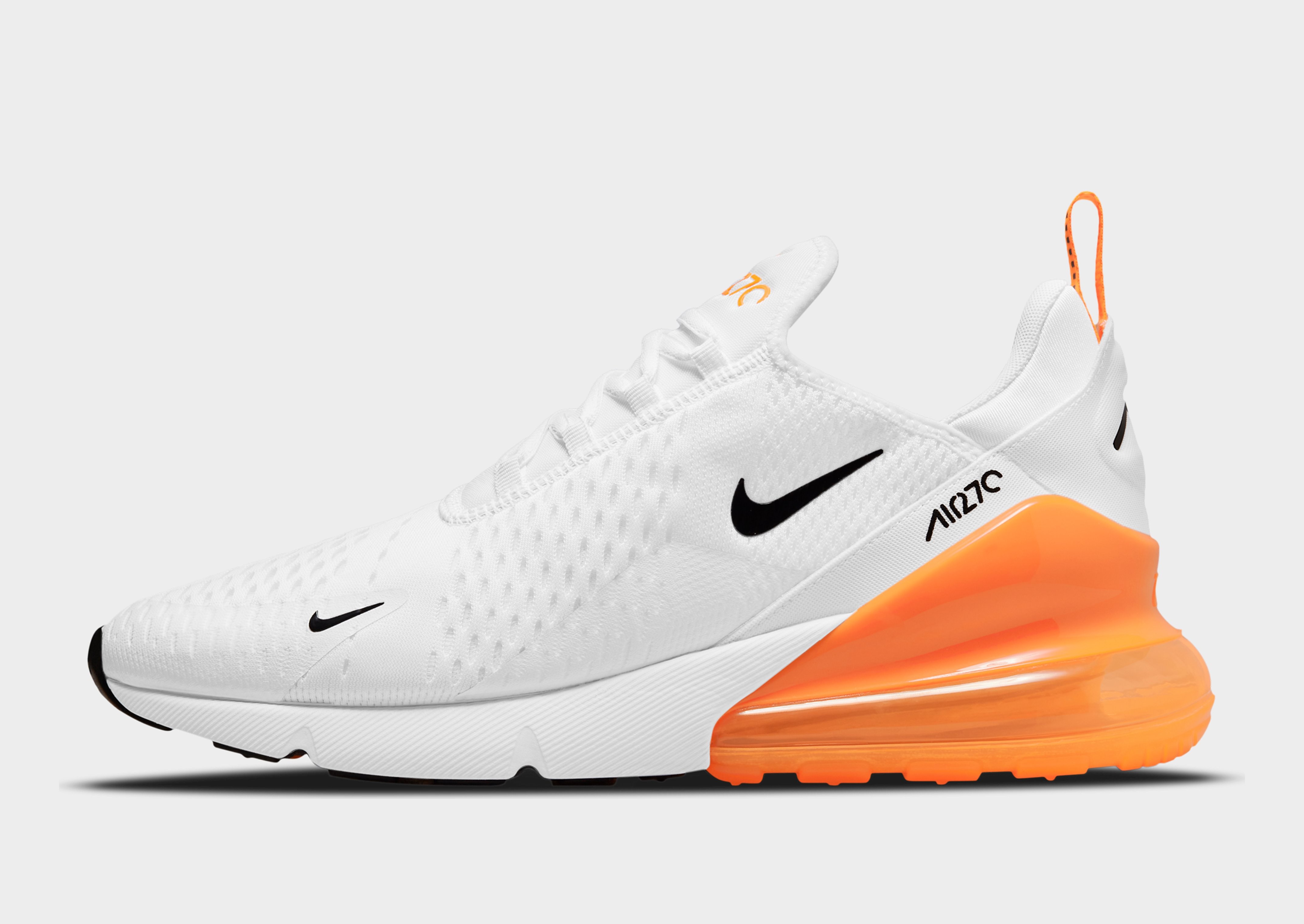 

Nike Air Max 270 - White/Total Orange/Reflect Silver/Black/Orange - Mens, White/Total Orange/Reflect Silver/Black/Orange