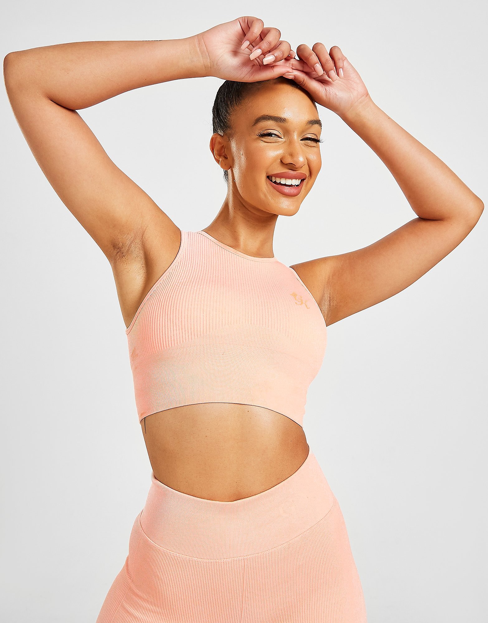 

Gym King Seamless Formation Sports Bra - Only at JD - Orange - Womens, Orange