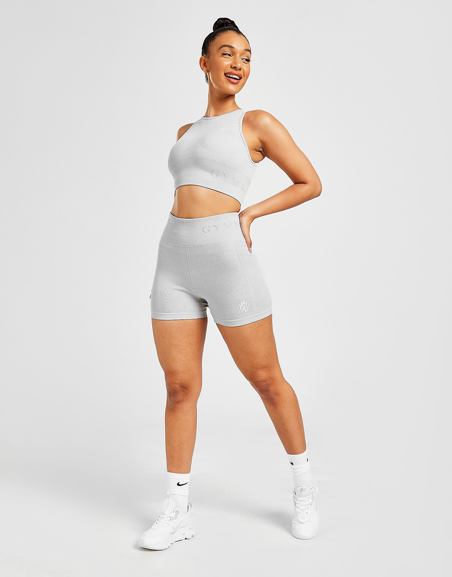 

Gym King Seamless Formation Shorts - Only at JD - Grey - Womens, Grey