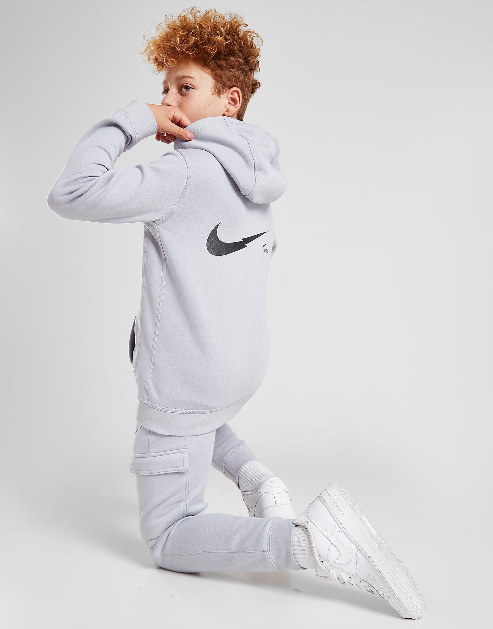 

Nike Ontour Fleece Hoodie Junior - Only at JD - Grey - Kids, Grey