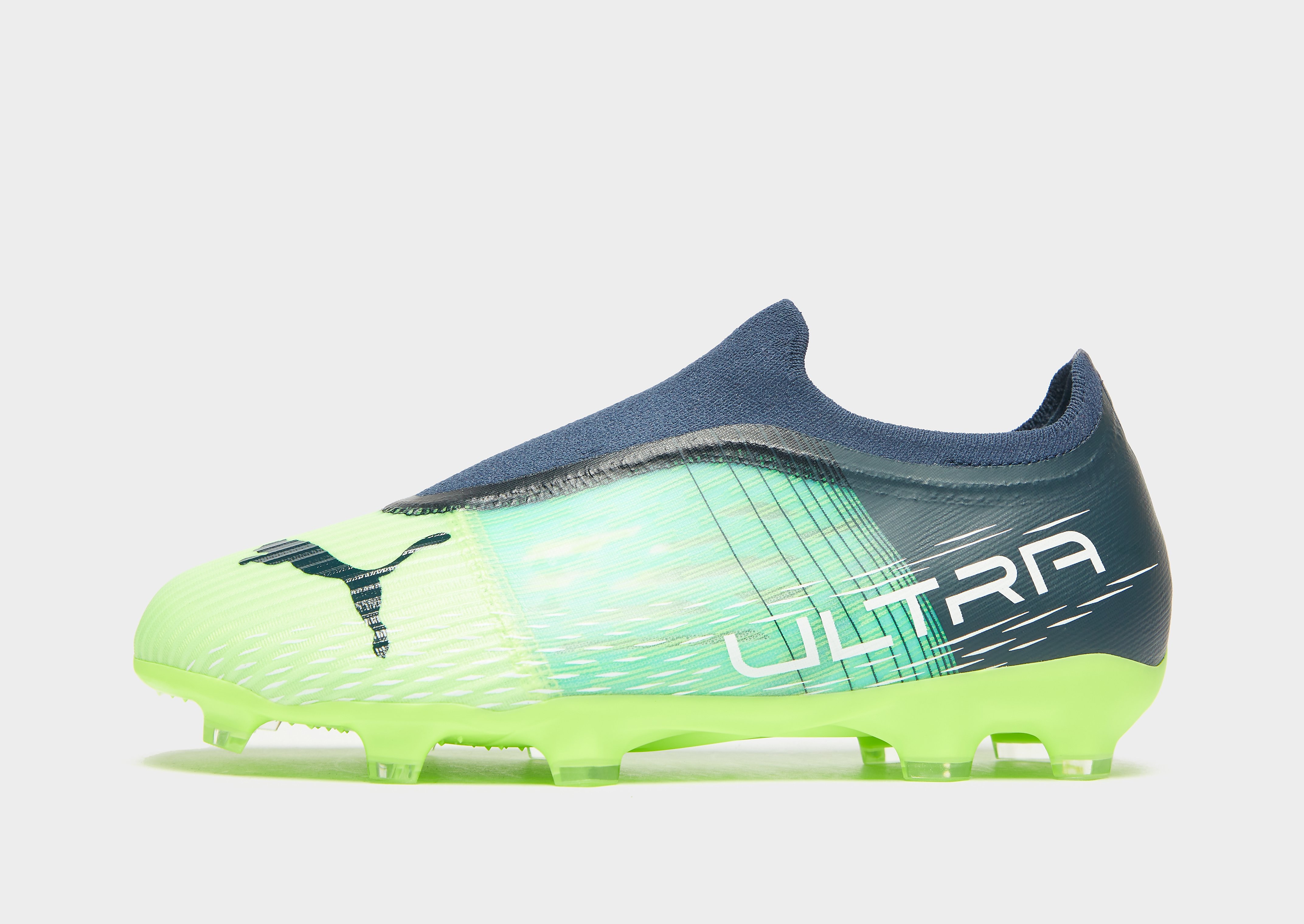 

Puma Ultra 3.3 Laceless FG Junior - Green - Kids, Green