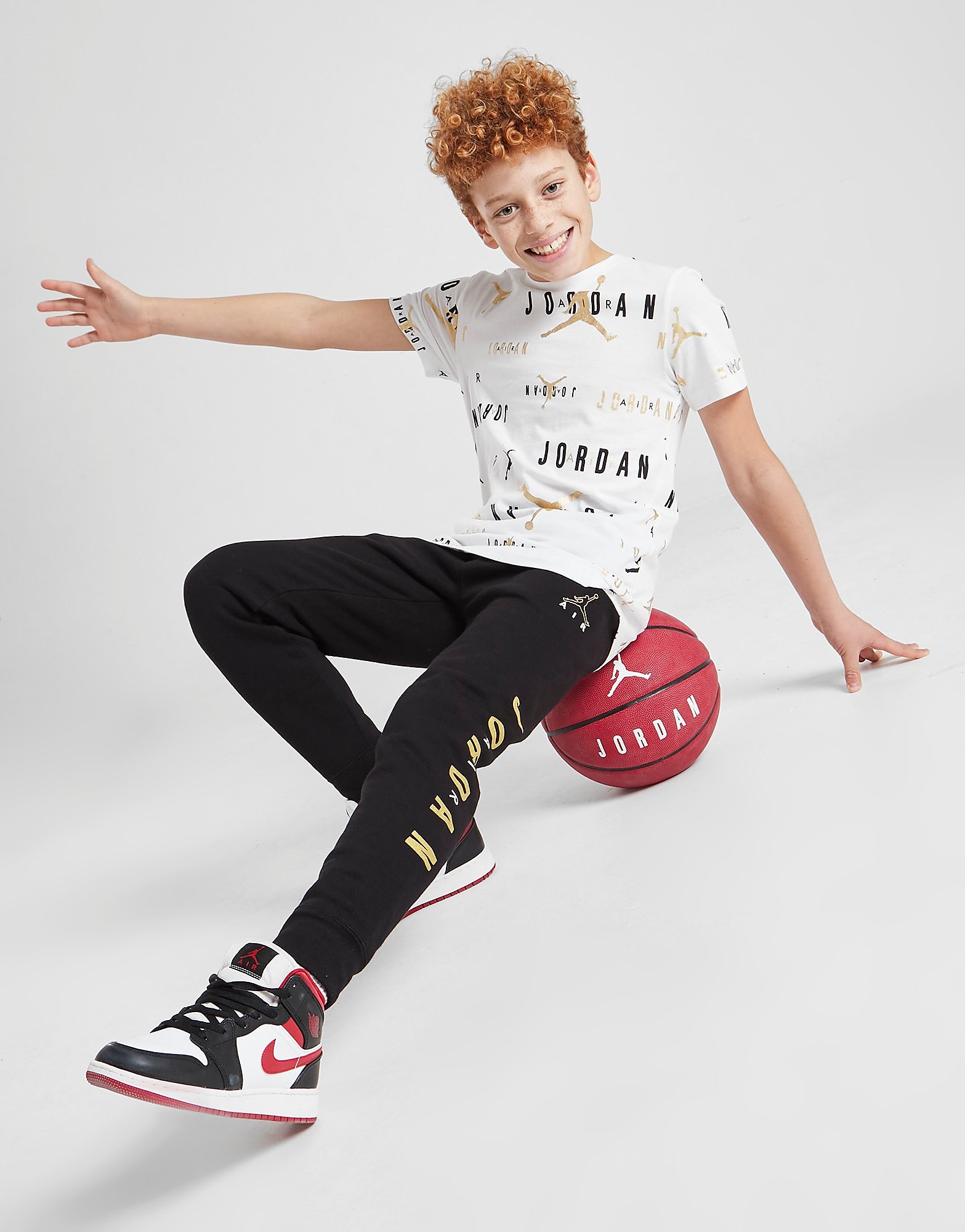 

Jordan Jumpman Air Fleece Joggers Junior - Black - Kids, Black