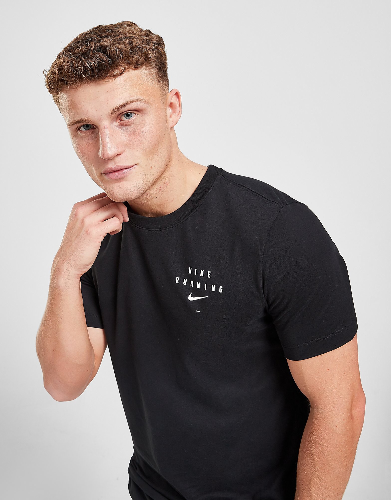 

Nike Run Division Dri-FIT T-Shirt - Black - Mens, Black