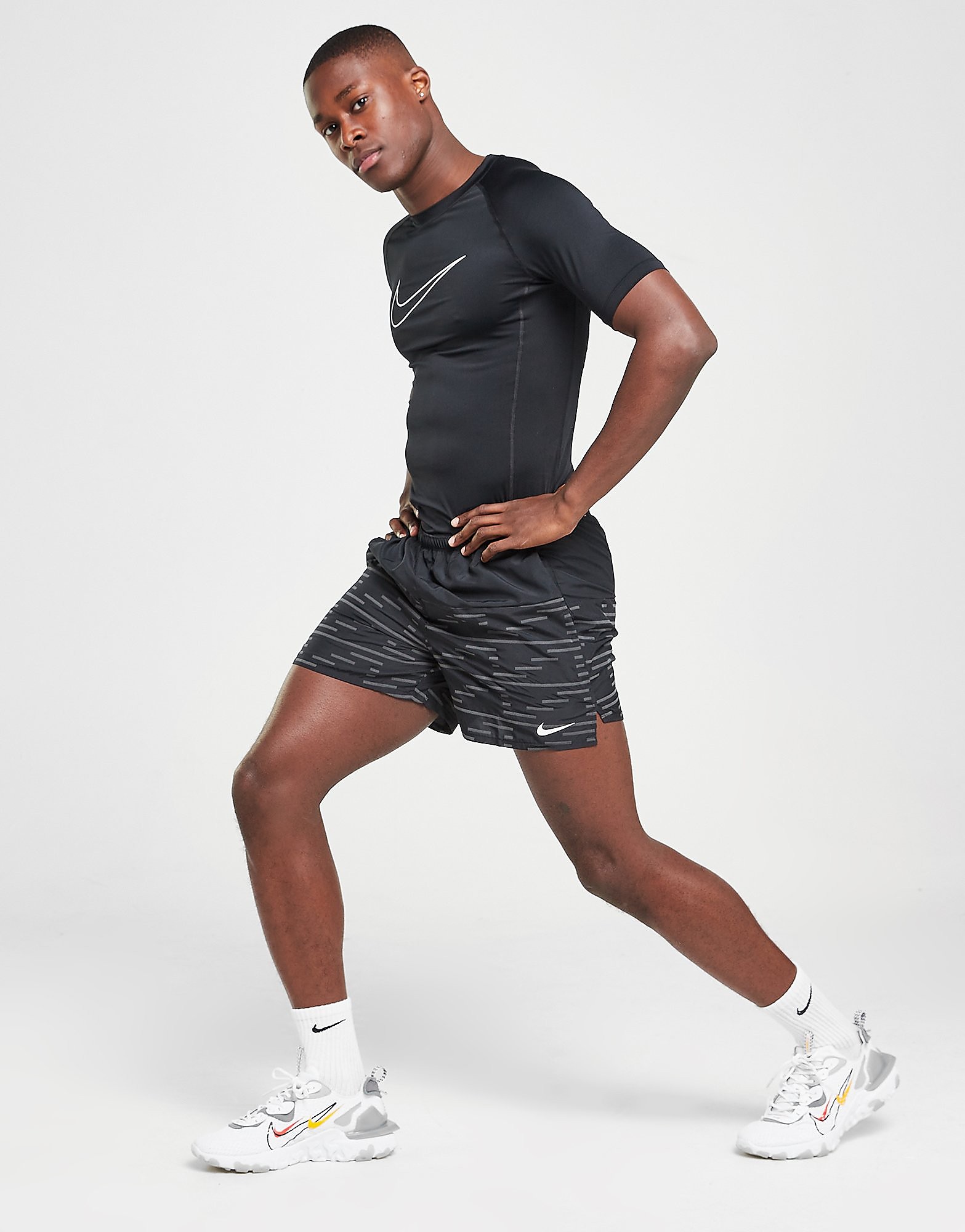

Nike Run Division Flash Shorts - Black - Mens, Black