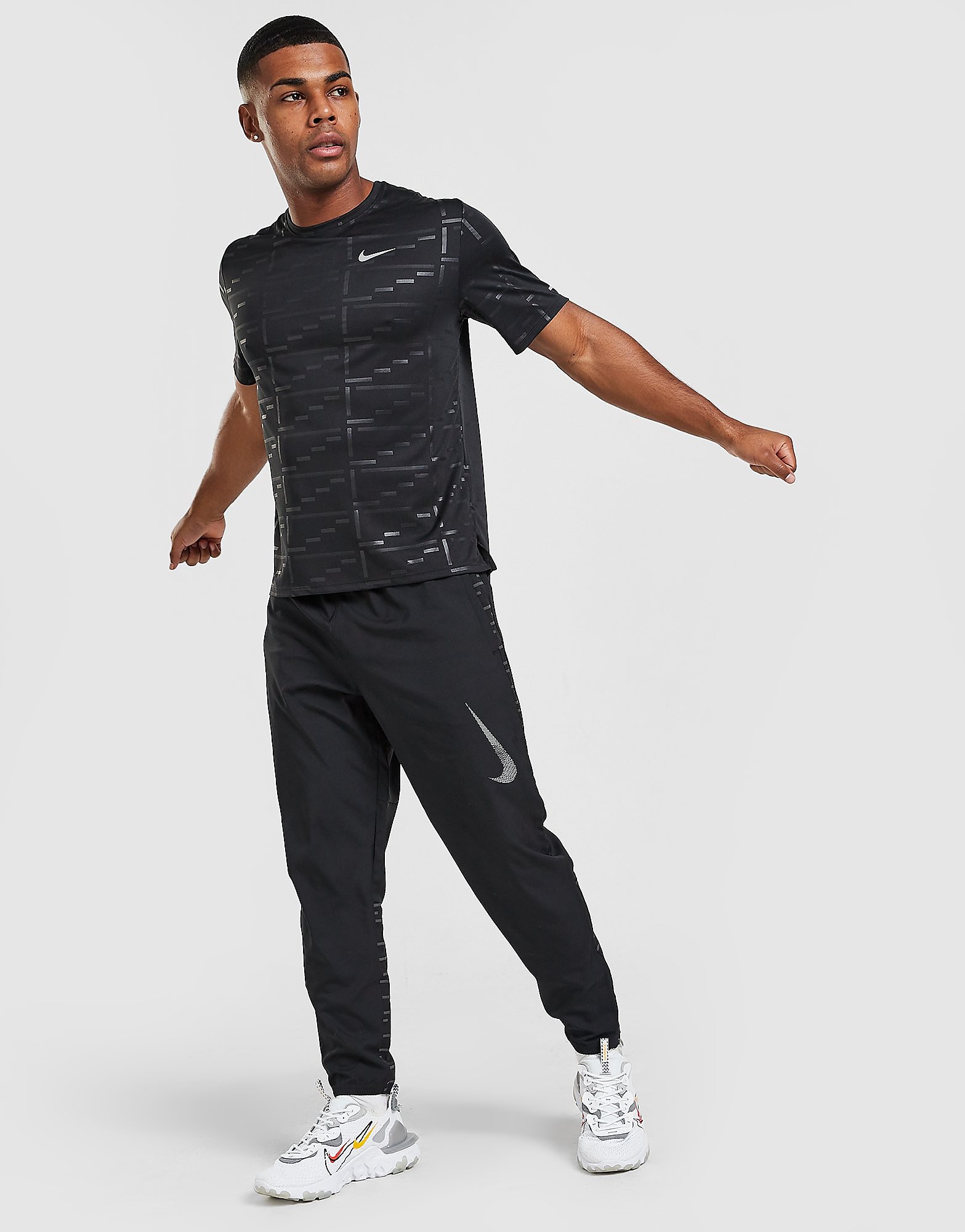 

Nike Run Division Reflective Track Pants - Black - Mens, Black