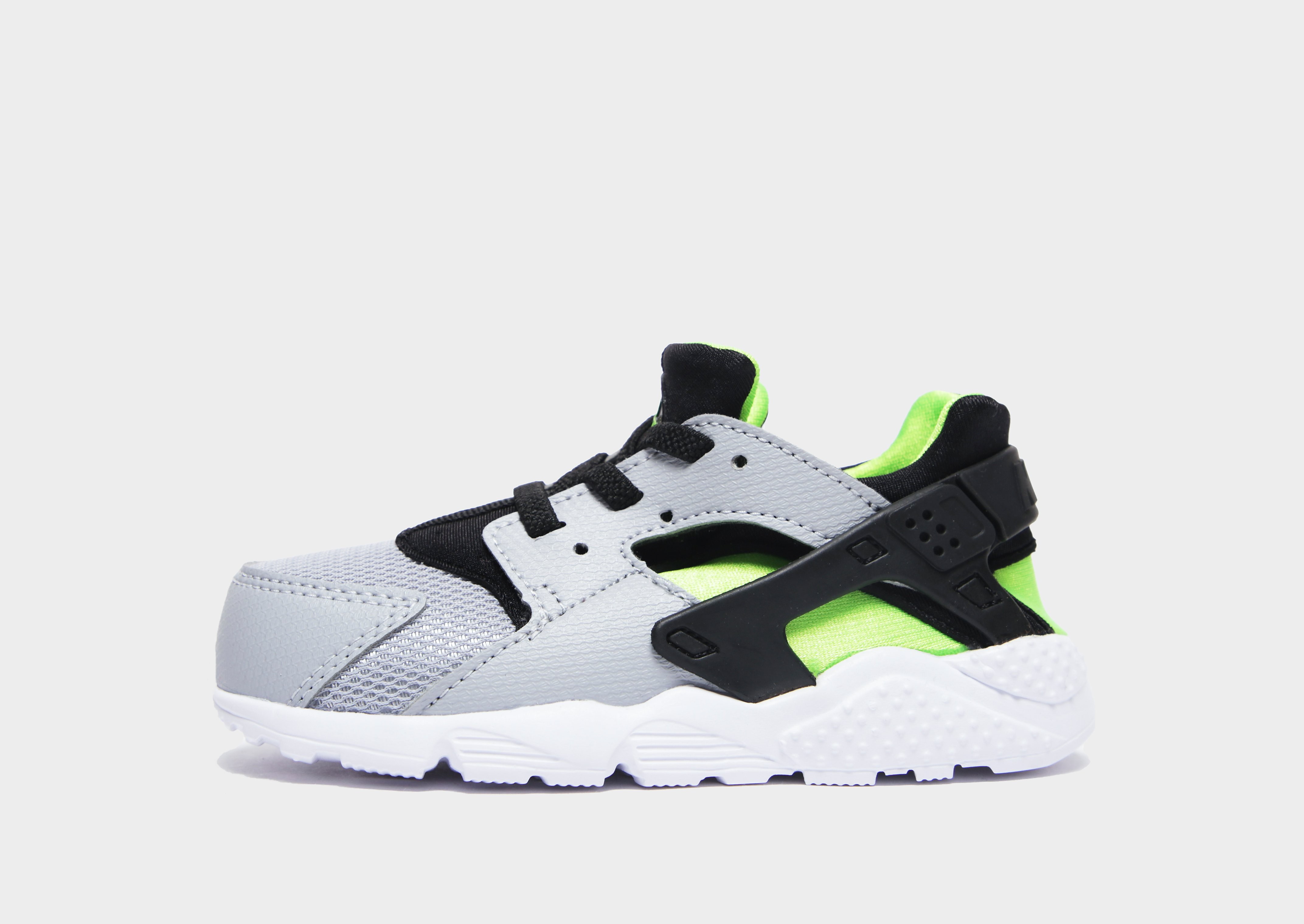 

Nike Air Huarache Infant - Wolf Grey/Electric Green/White/Black - Kids, Wolf Grey/Electric Green/White/Black