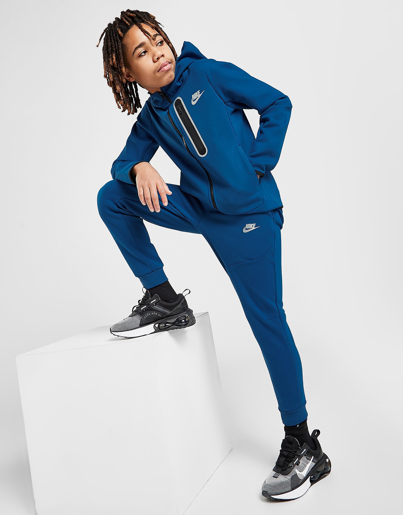 Nike Tech Fleece Track Pants Junior - Court Blue - Kids, Court Blue