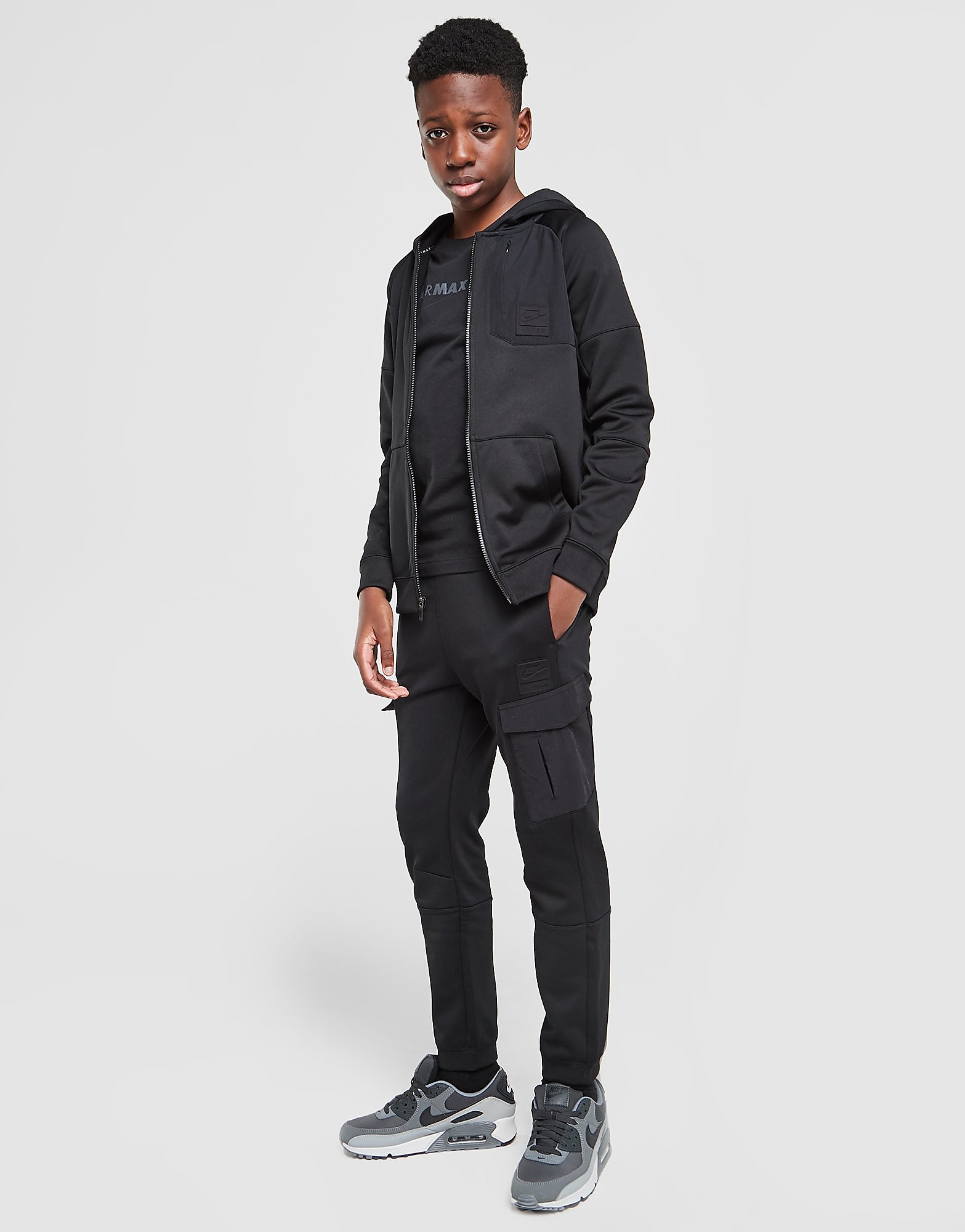 

Nike Air Max Track Pants Junior - Only at JD - Black/Black/Black - Kids, Black/Black/Black