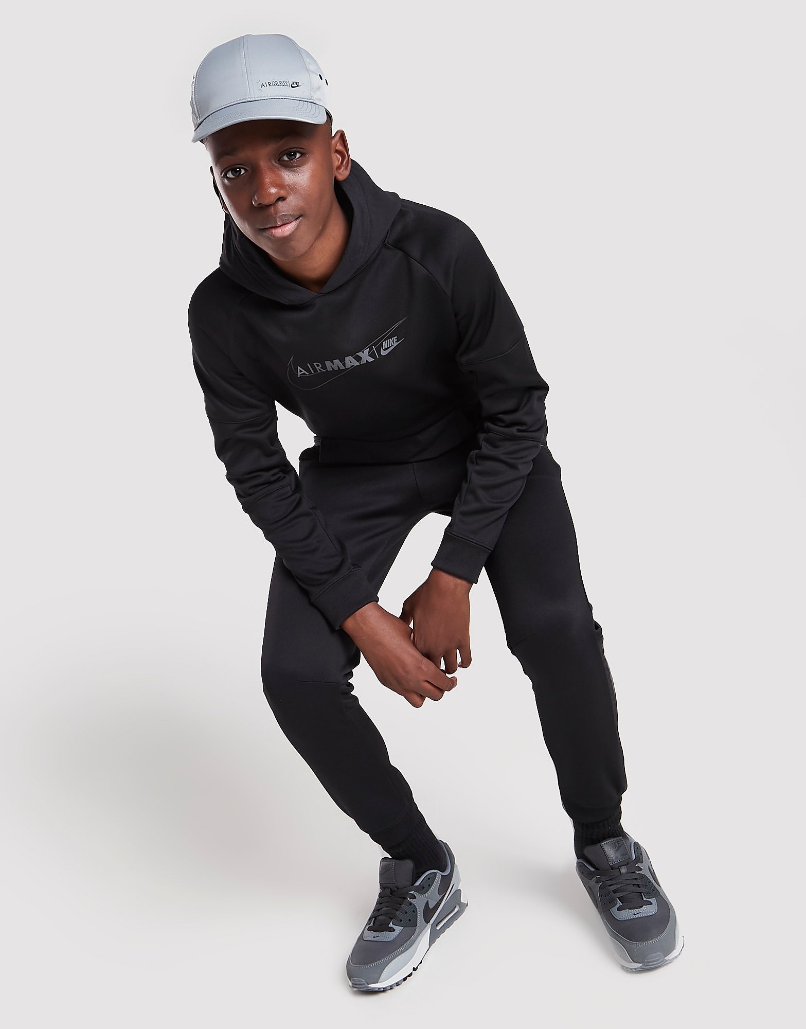 

Nike Air Max Pullover Hoodie Junior - Only at JD - Black/Black/Black - Kids, Black/Black/Black