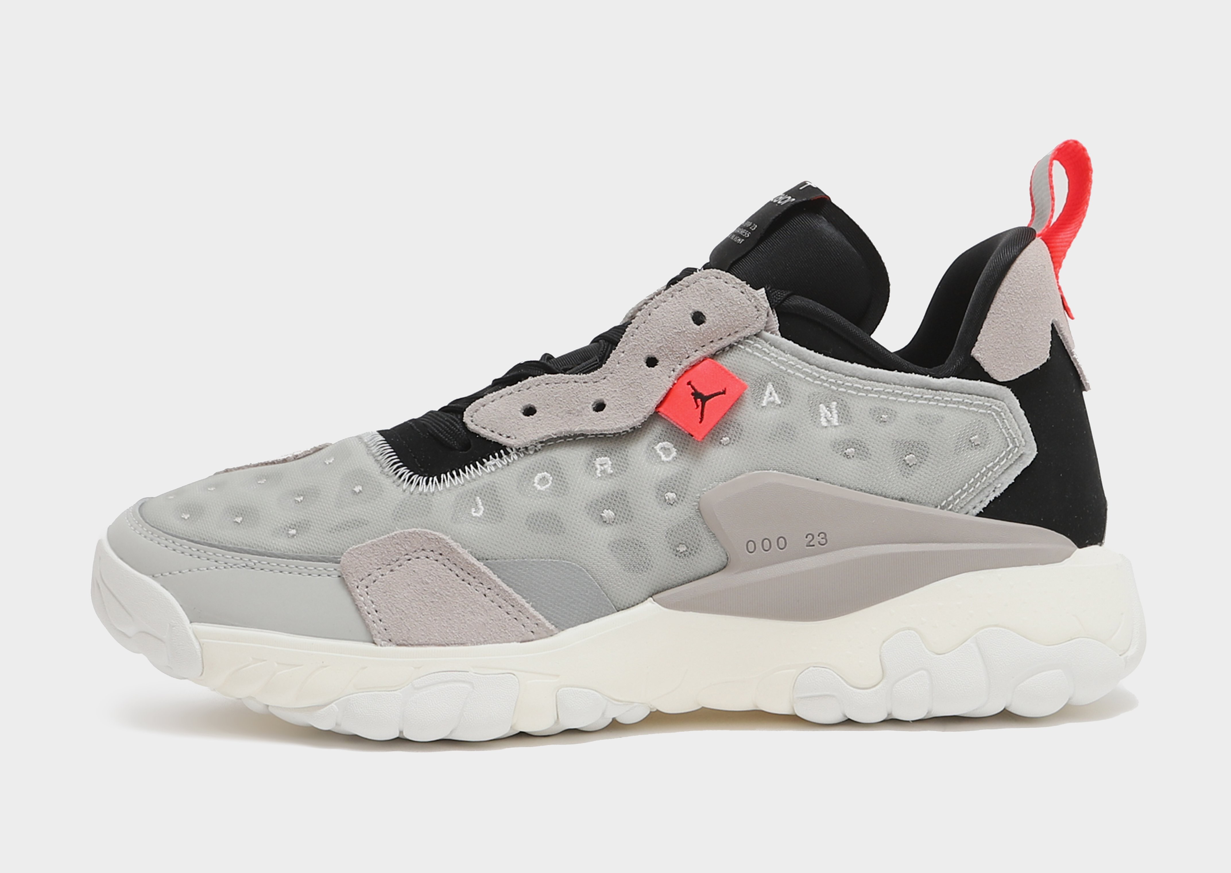 

Jordan Delta 2 - Grey Fog/Sail/College Grey/Black - Mens, Grey Fog/Sail/College Grey/Black