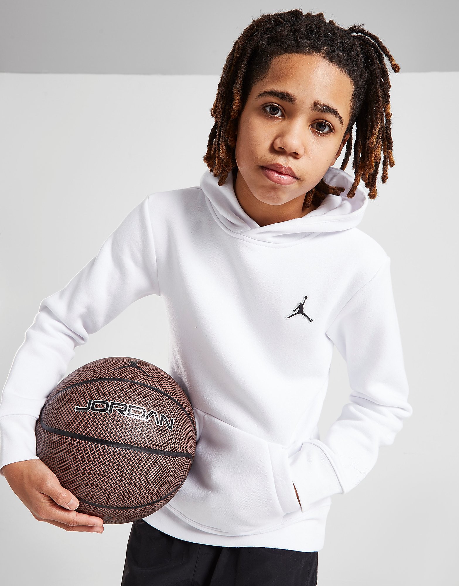 

Jordan Essential Jumpman Hoodie Junior - White - Kids, White