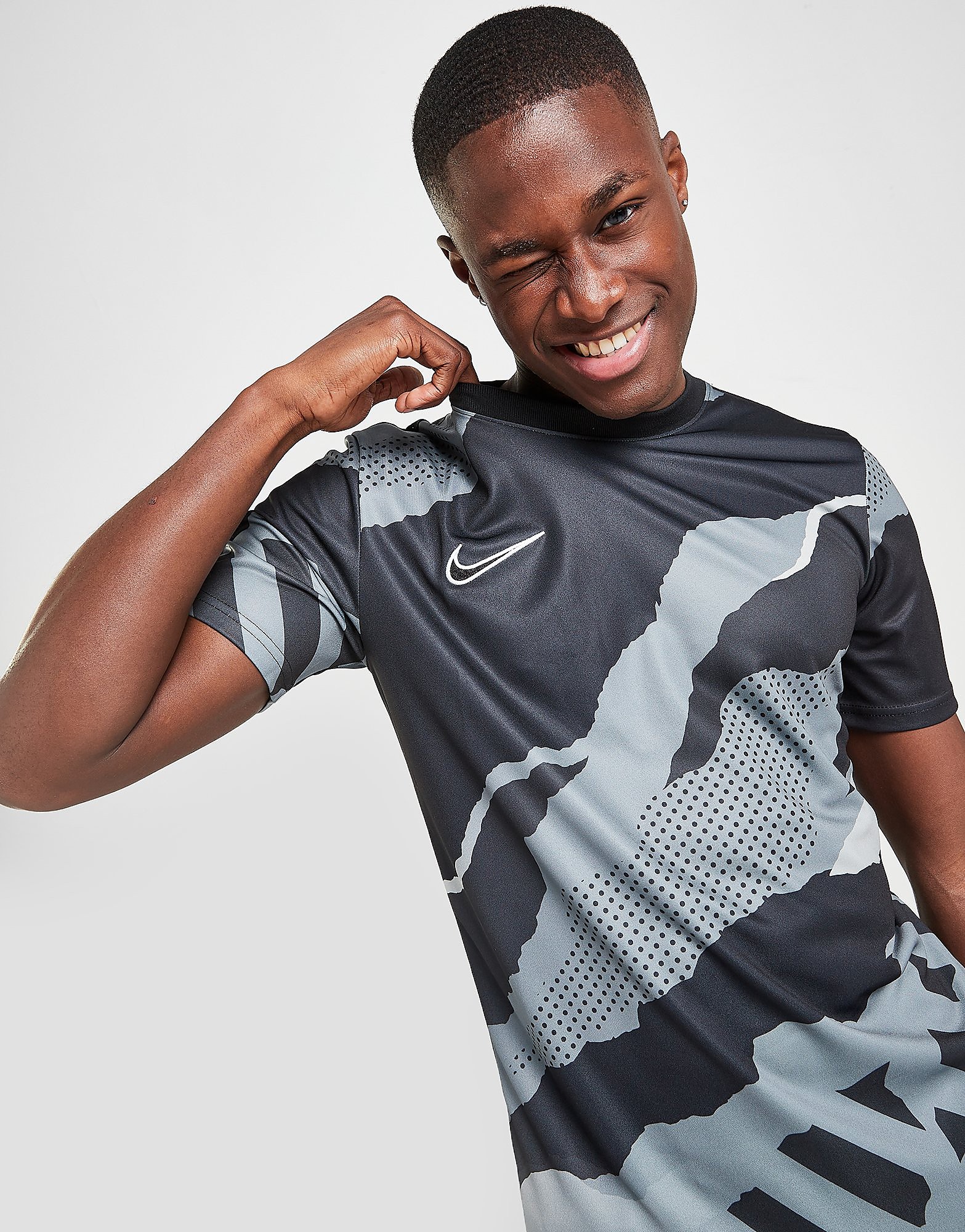 Nike Academy Graphic T-Shirt - Only at JD - Black - Mens, Black