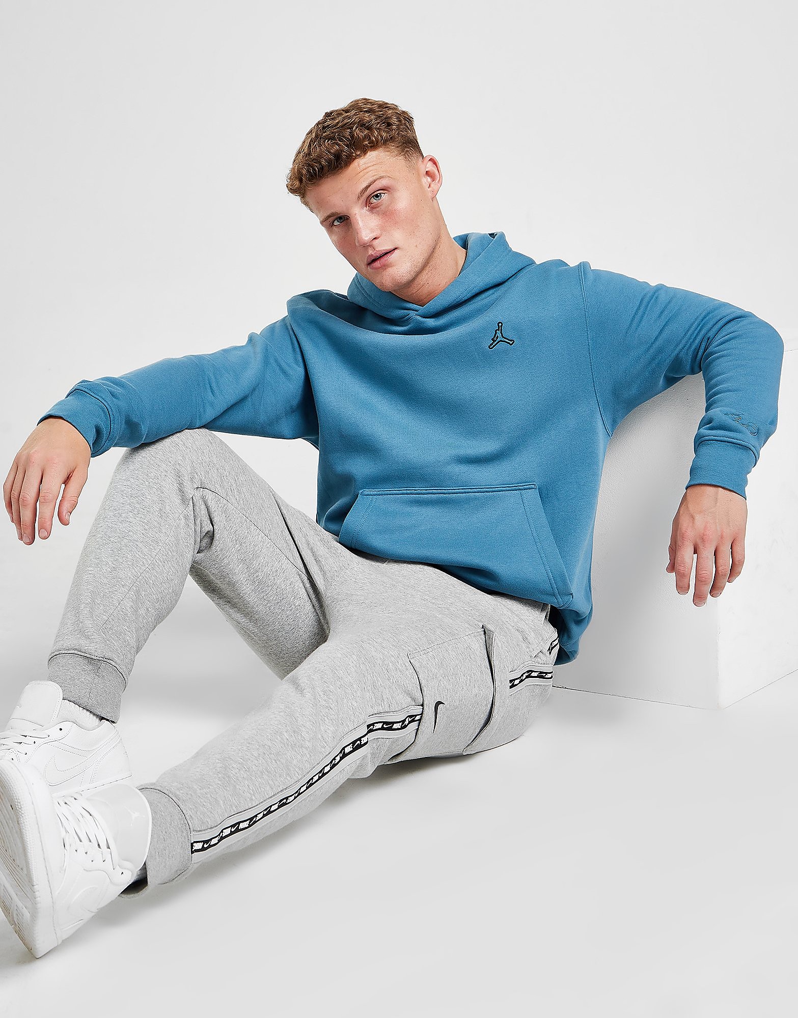 

Jordan Essential Overhead Hoodie - Blue - Mens, Blue