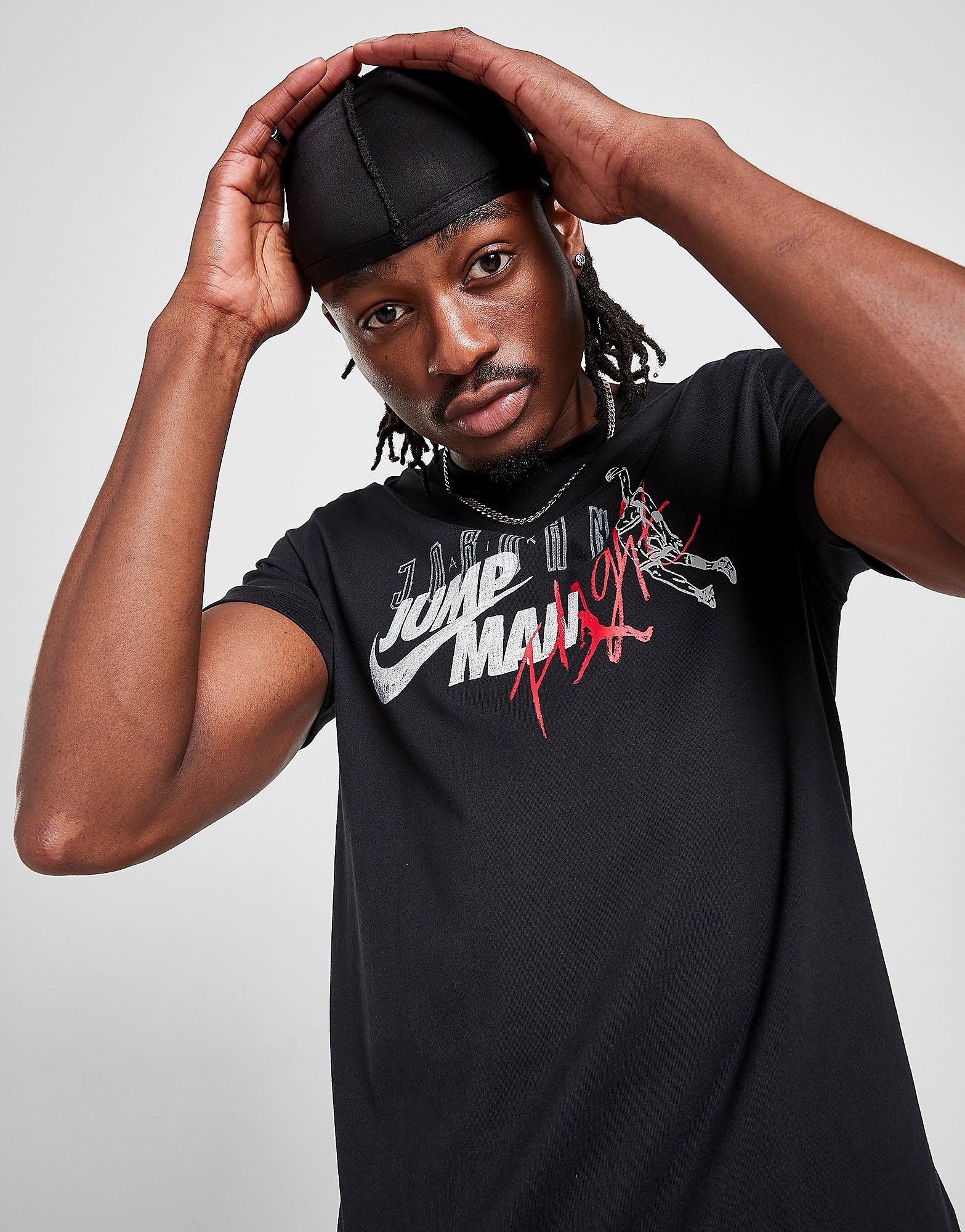 

Jordan Graphic T-Shirt - Black - Mens, Black