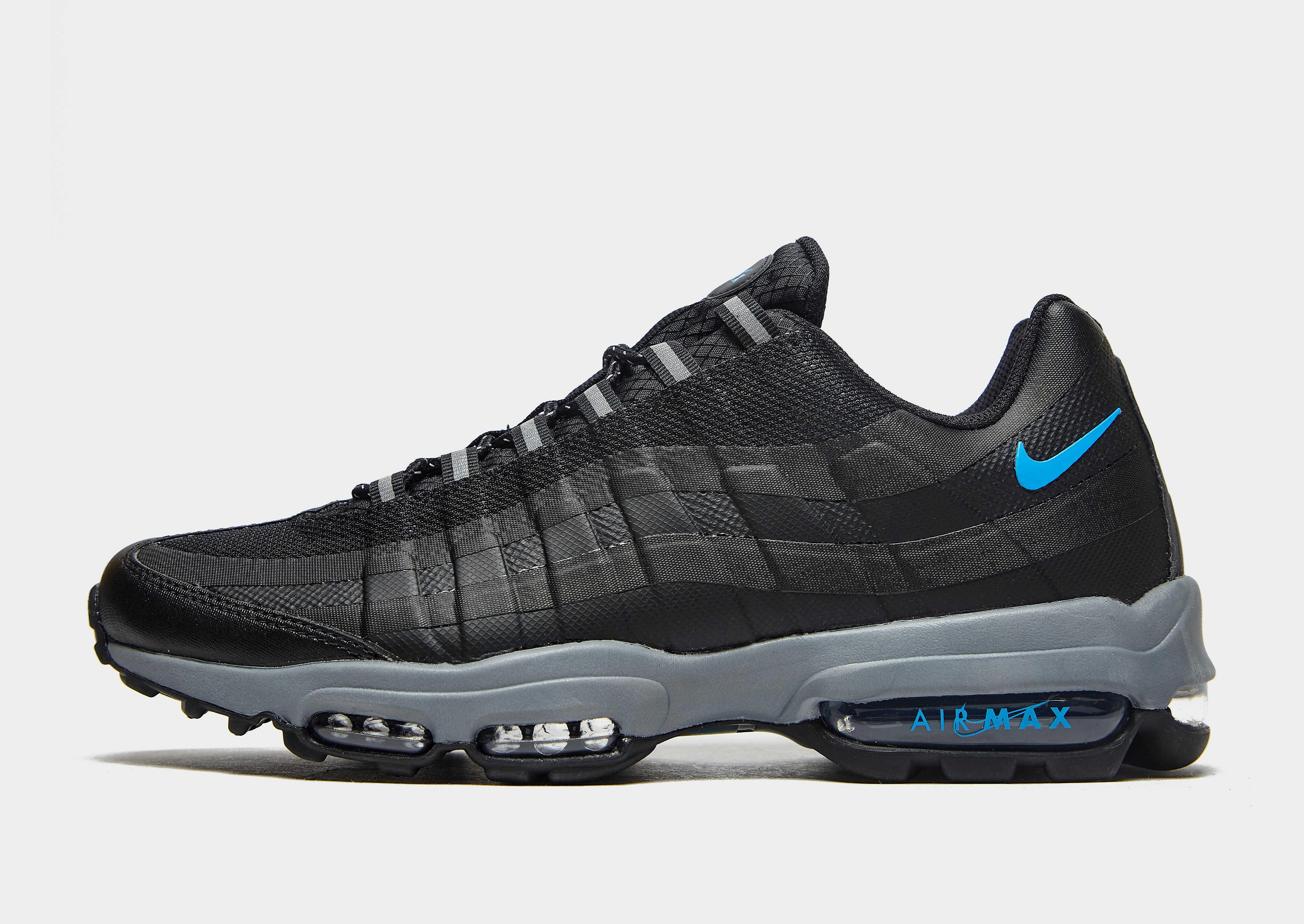 

Nike Air Max 95 Ultra - Only at JD - Black/White/Cool Grey - Mens, Black/White/Cool Grey