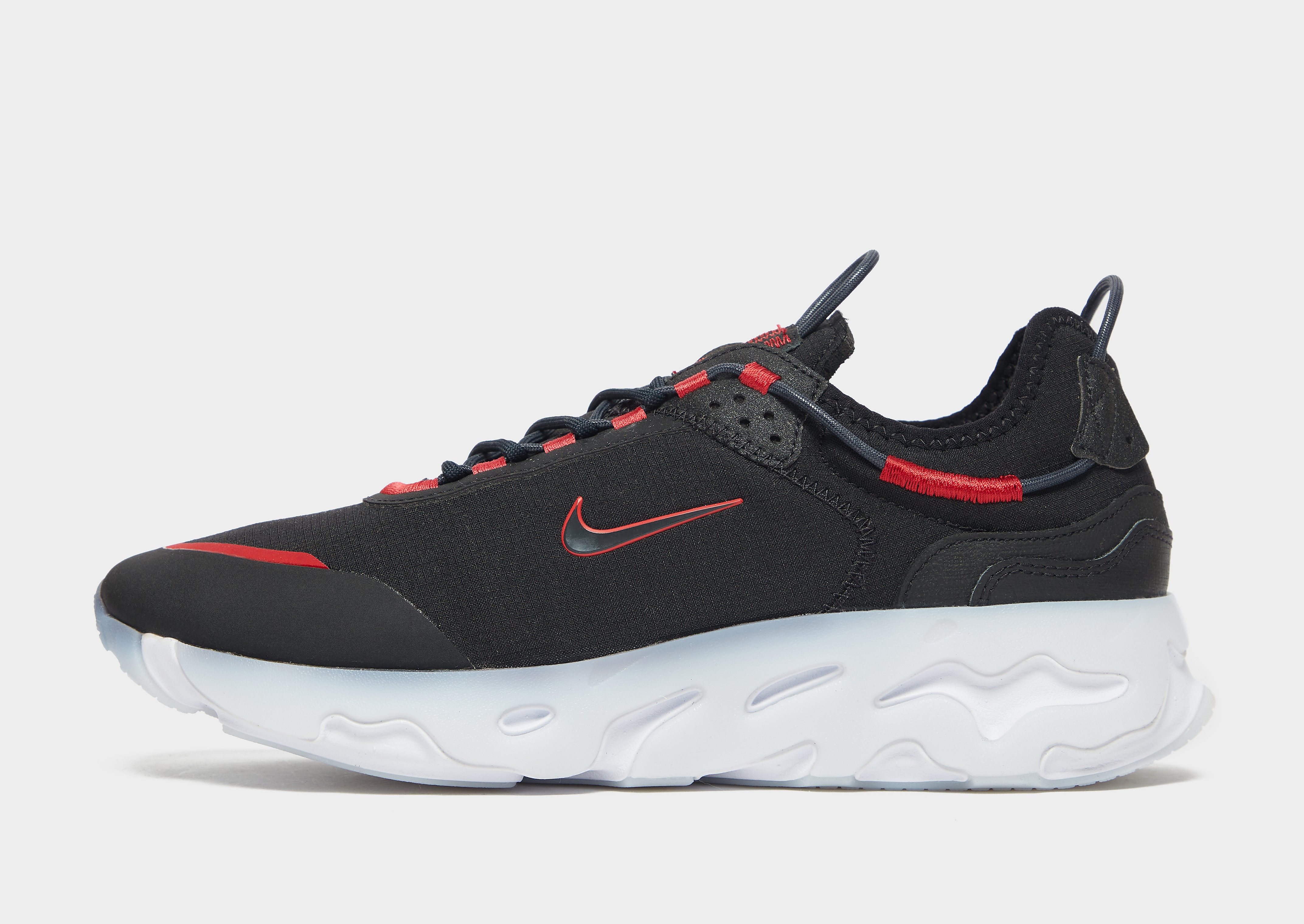 Nike React Live SE - Black/Sport Red/White/Anthracite - Mens, Black/Sport Red/White/Anthracite
