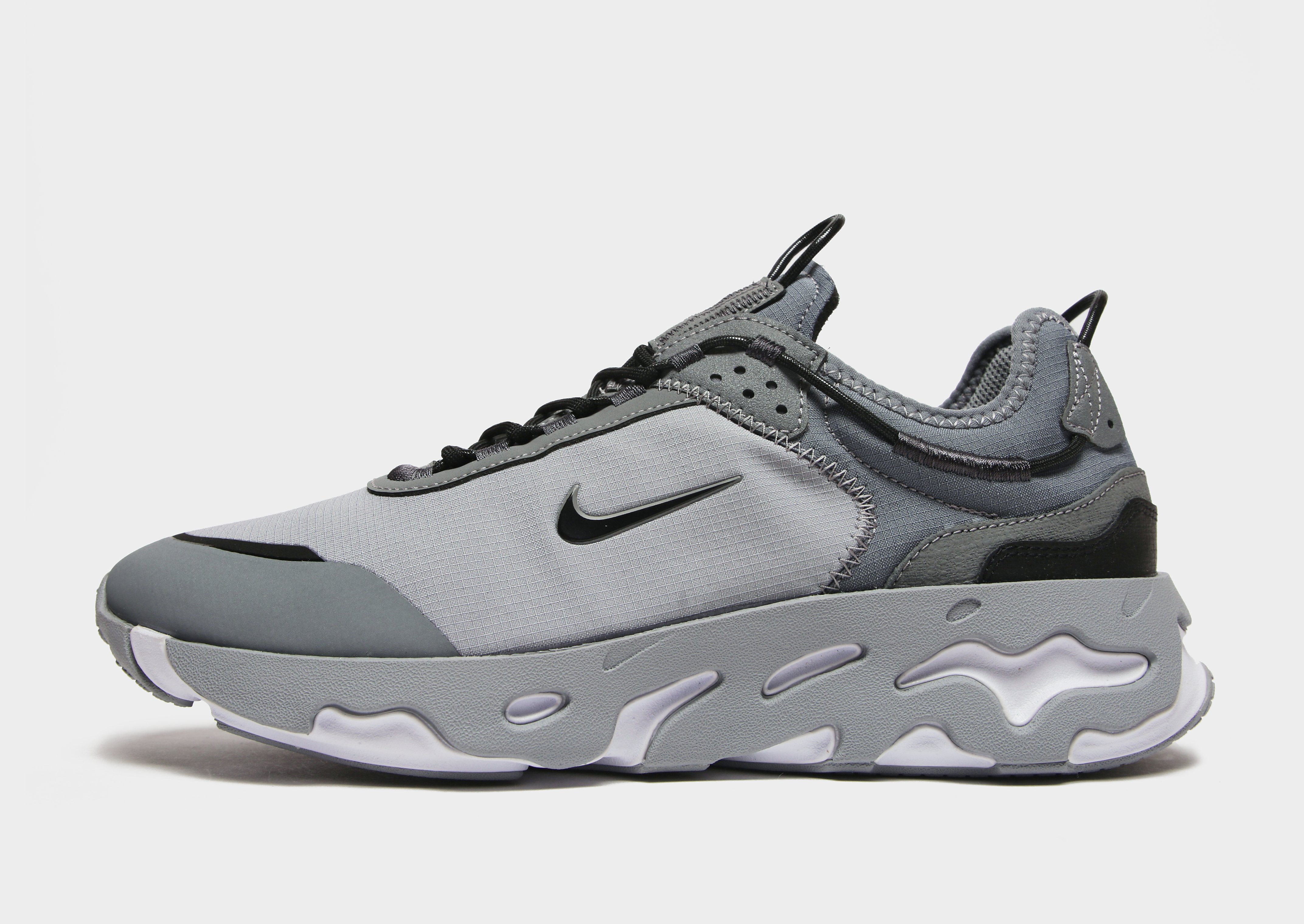 

Nike React Live SE - Stadium Grey/Cool Grey/White/Black - Mens, Stadium Grey/Cool Grey/White/Black