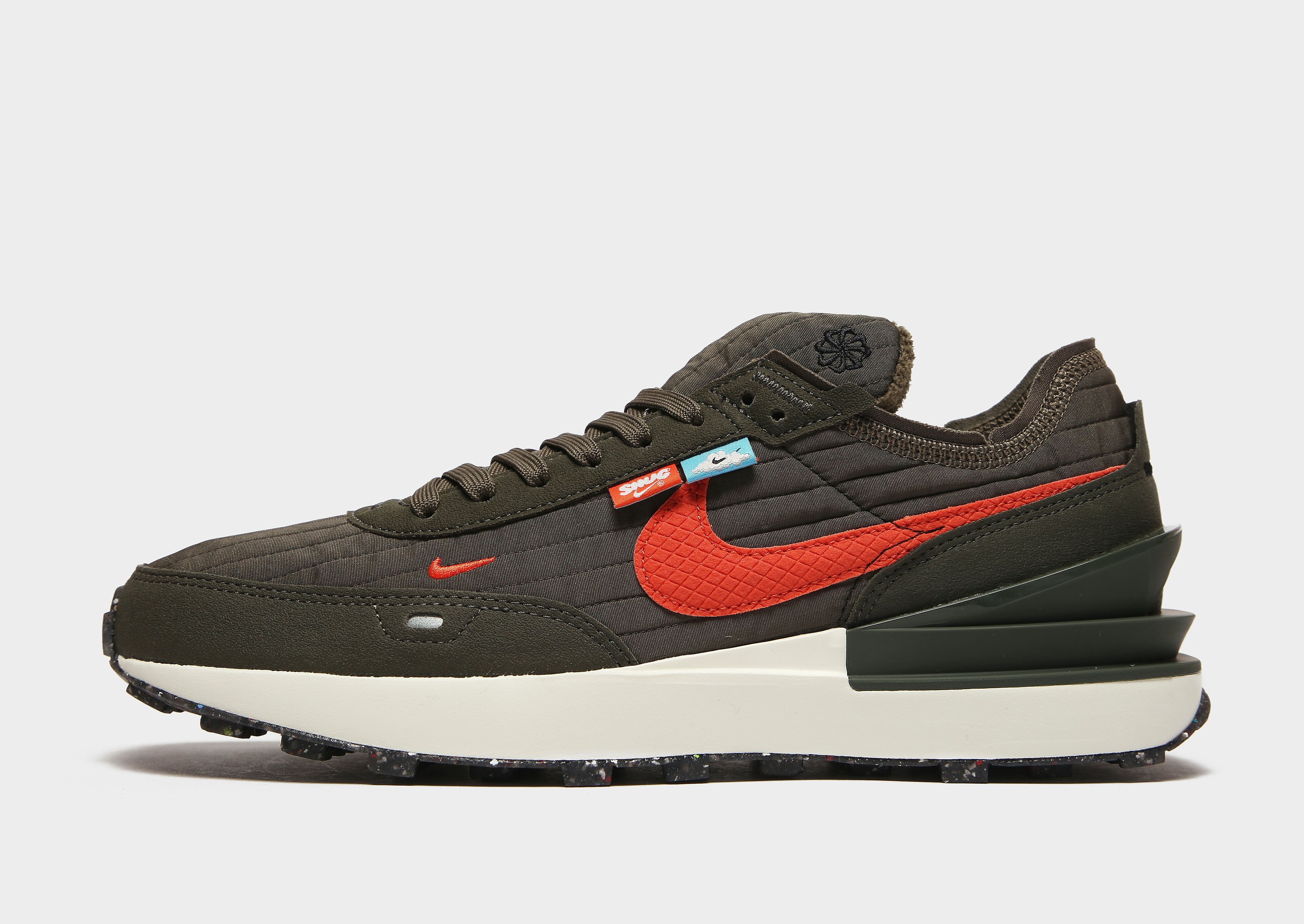 

Nike Waffle One Premium - Medium Olive/Sequoia/Black/Team Orange - Mens, Medium Olive/Sequoia/Black/Team Orange