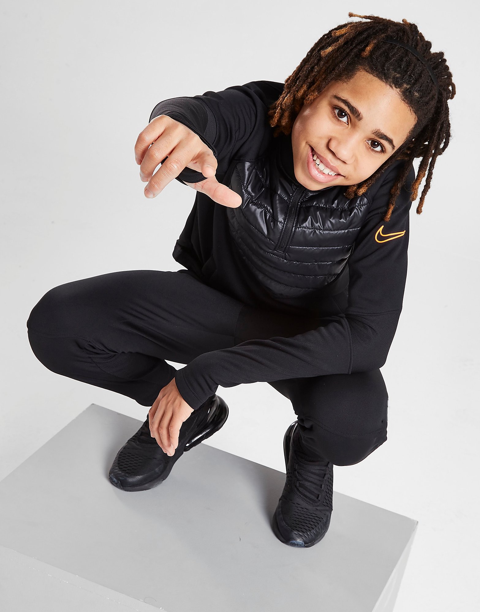 

Nike Winter Warrior Academy Drill Top Junior - Black - Kids, Black