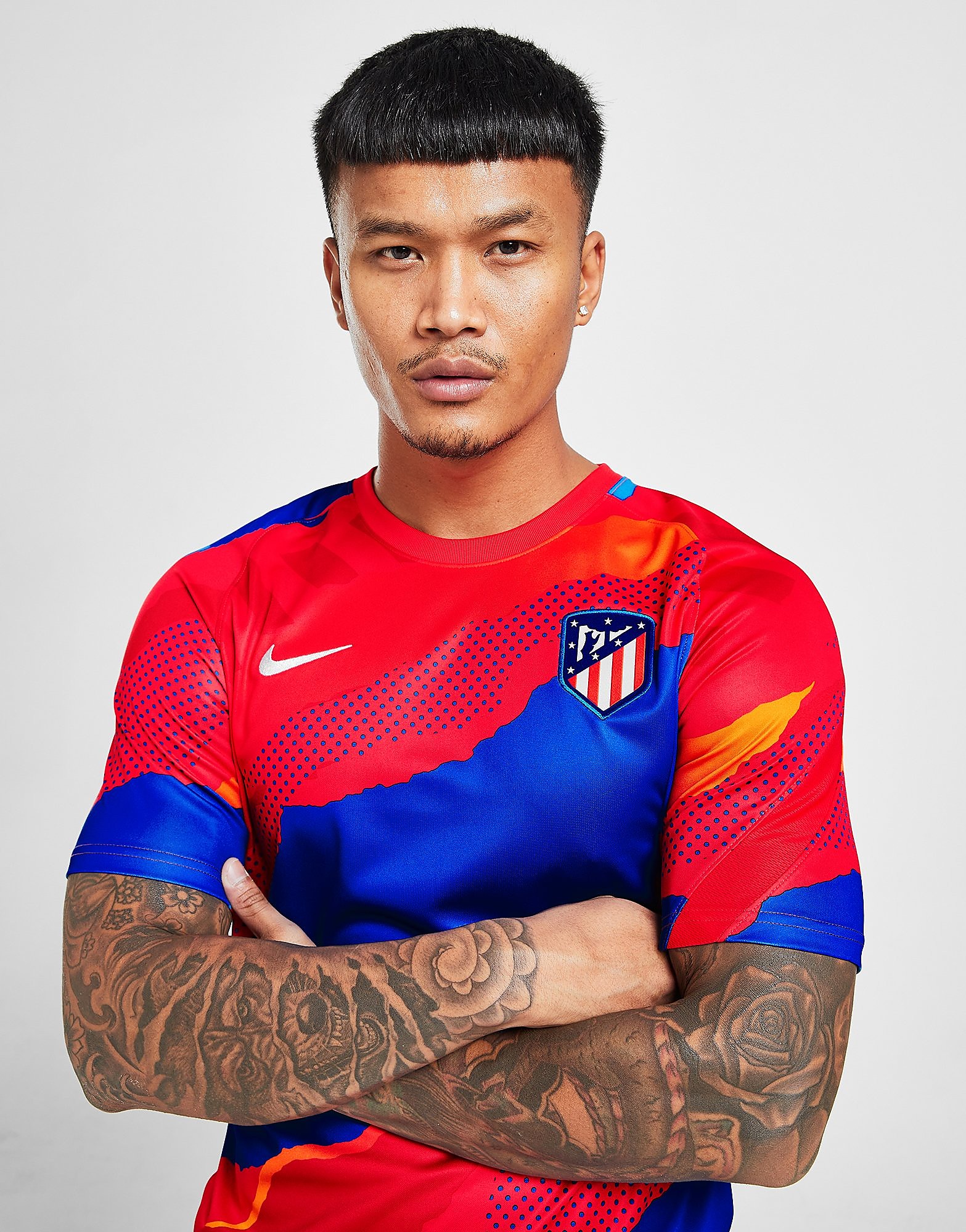 

Nike Atletico Madrid Champions League Pre Match Shirt - Red - Mens, Red