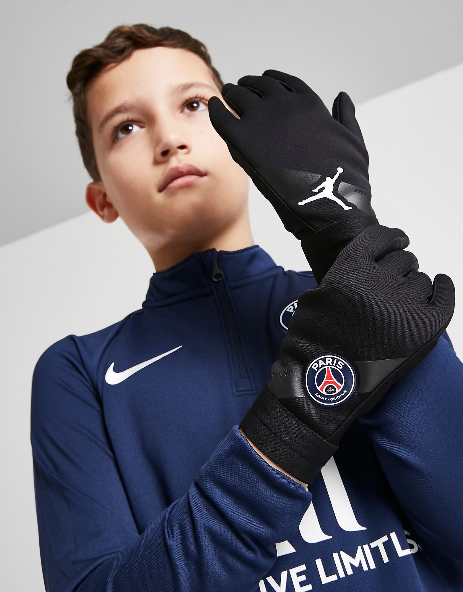 

Jordan x Paris Saint Germain HyperWarm Gloves - Black - Womens, Black