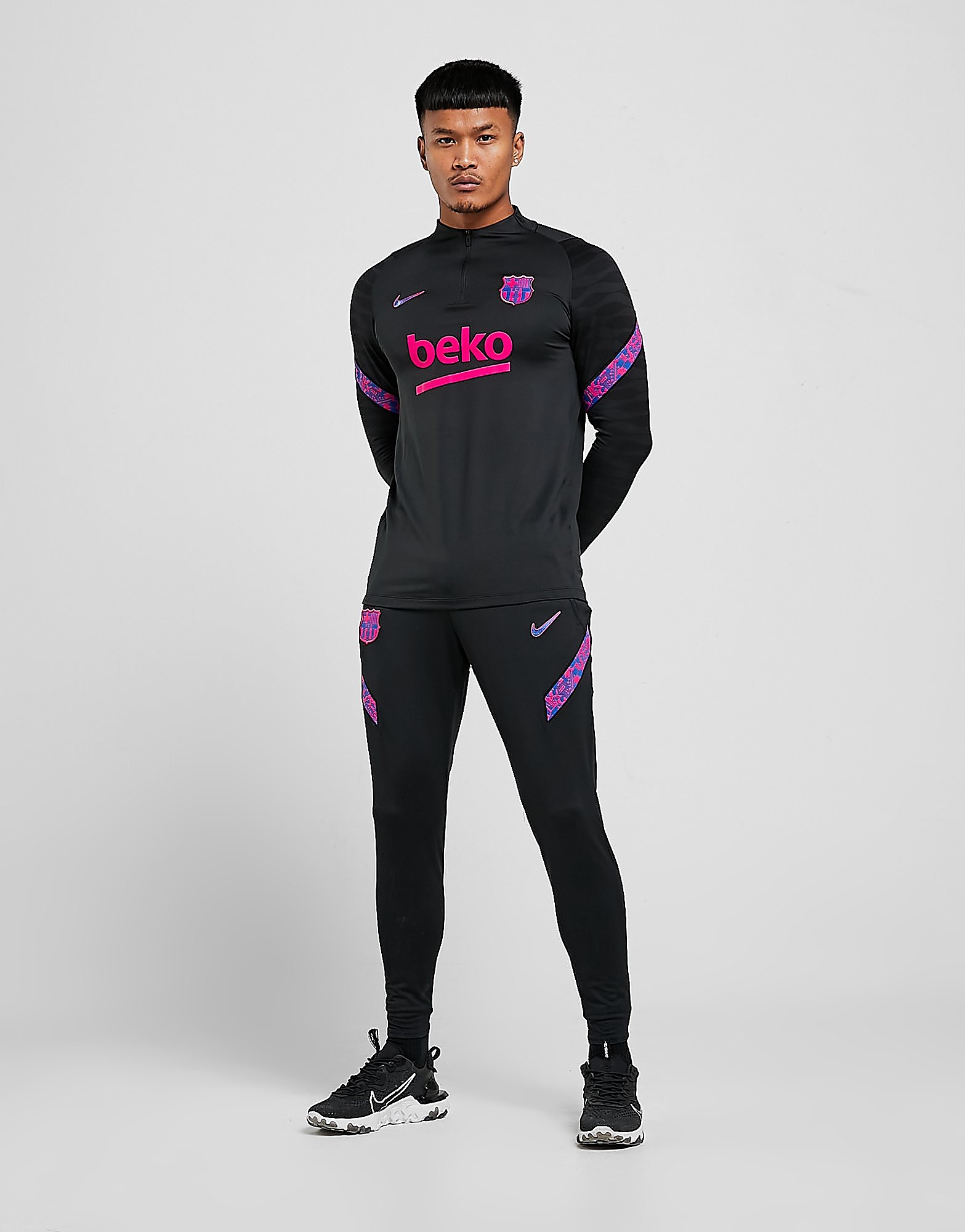 

Nike FC Barcelona Strike Track Pants - Black - Mens, Black
