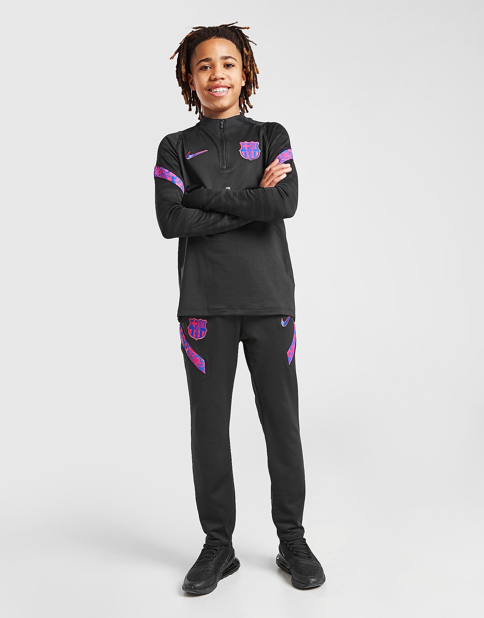 

Nike FC Barcelona Strike Track Pants Junior - Black - Kids, Black