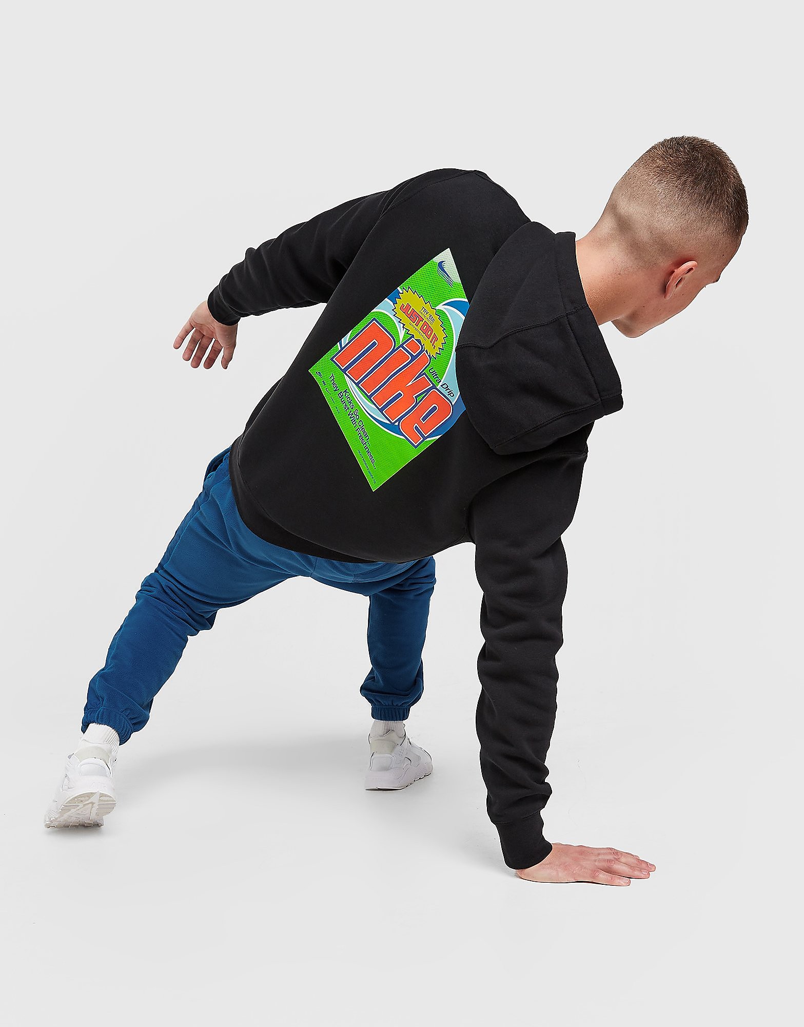 

Nike Keep It Clean Hoodie - Black - Mens, Black