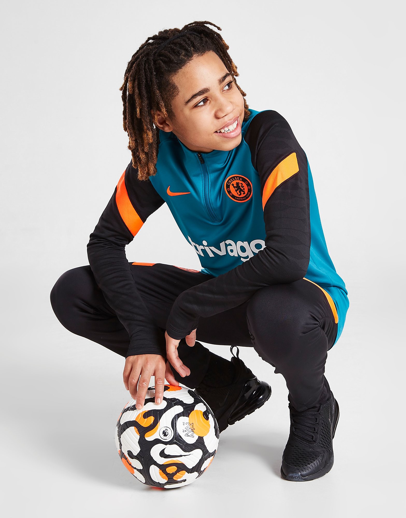 

Nike Chelsea FC Strike Drill Top Junior - Blue - Kids, Blue