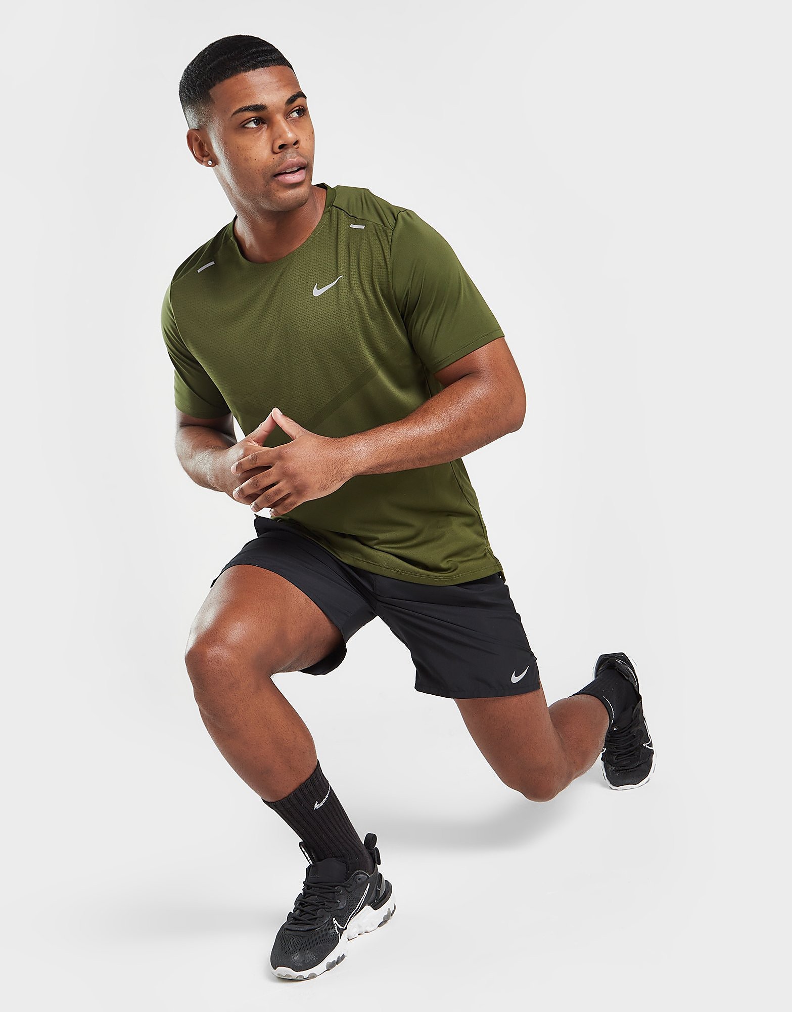 

Nike Rise 365 T-Shirt - Rough Green, Rough Green