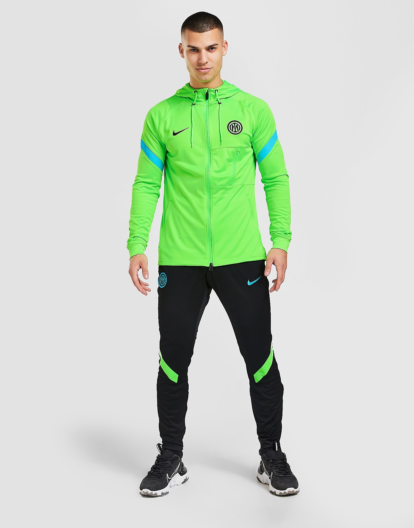 

Nike Inter Milan Training Strike Tracksuit - Green Strike/Black/Chlorine Blue/Black - Mens, Green Strike/Black/Chlorine Blue/Black