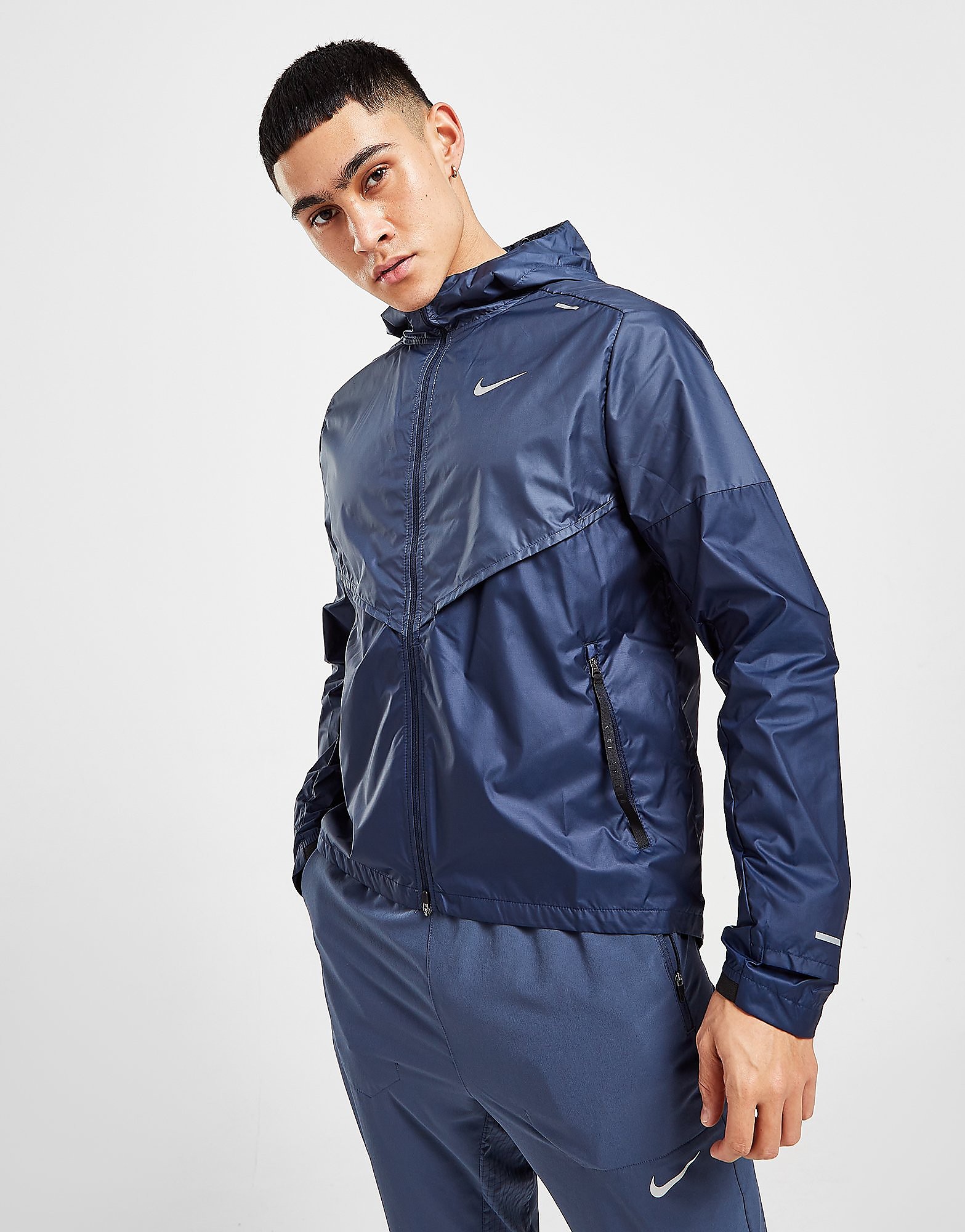 

Nike Repel Shieldrunner Jacket - Thunder Blue/Obsidian - Mens, Thunder Blue/Obsidian