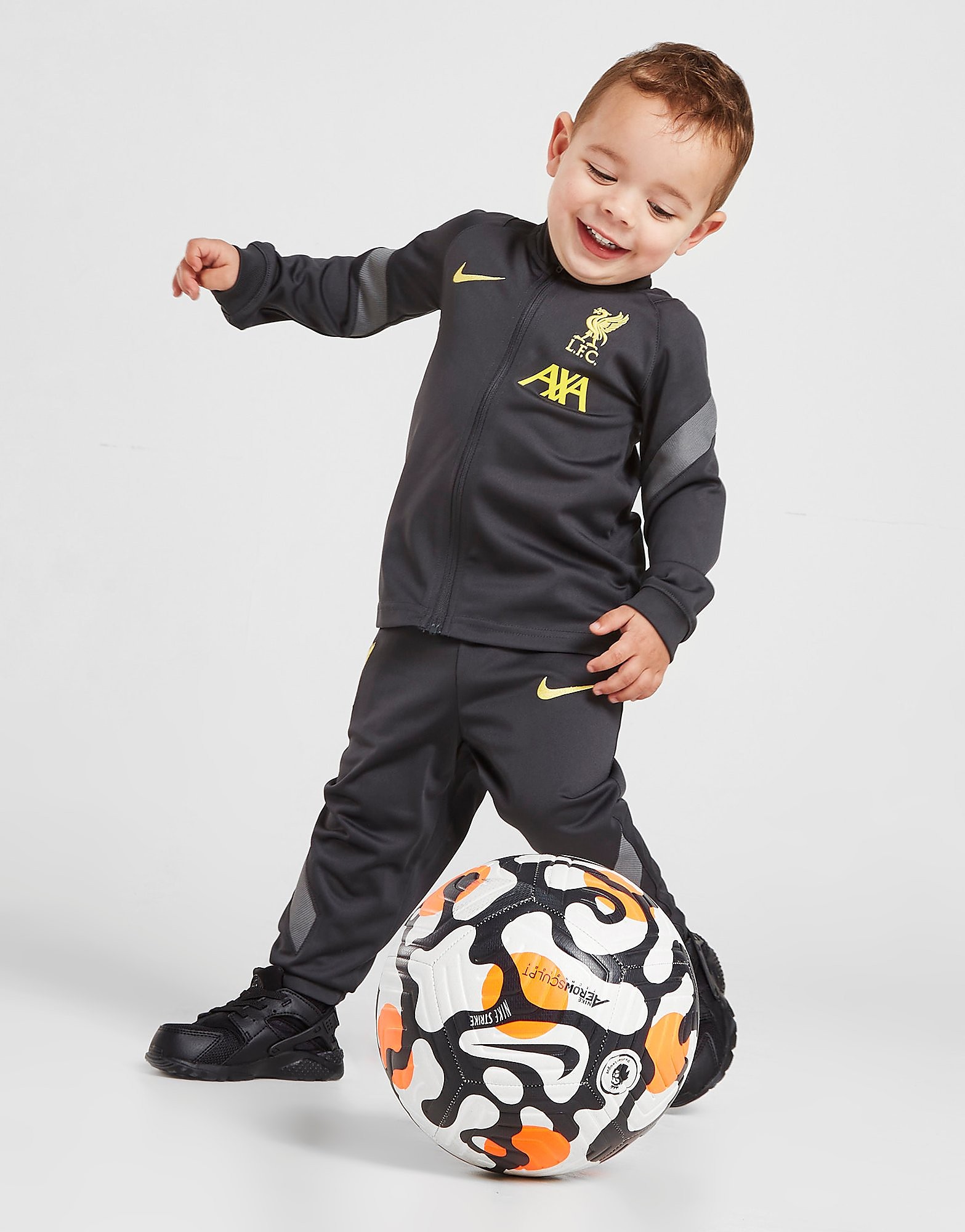 

Nike Liverpool FC Strike Tracksuit Infant - Black - Kids, Black