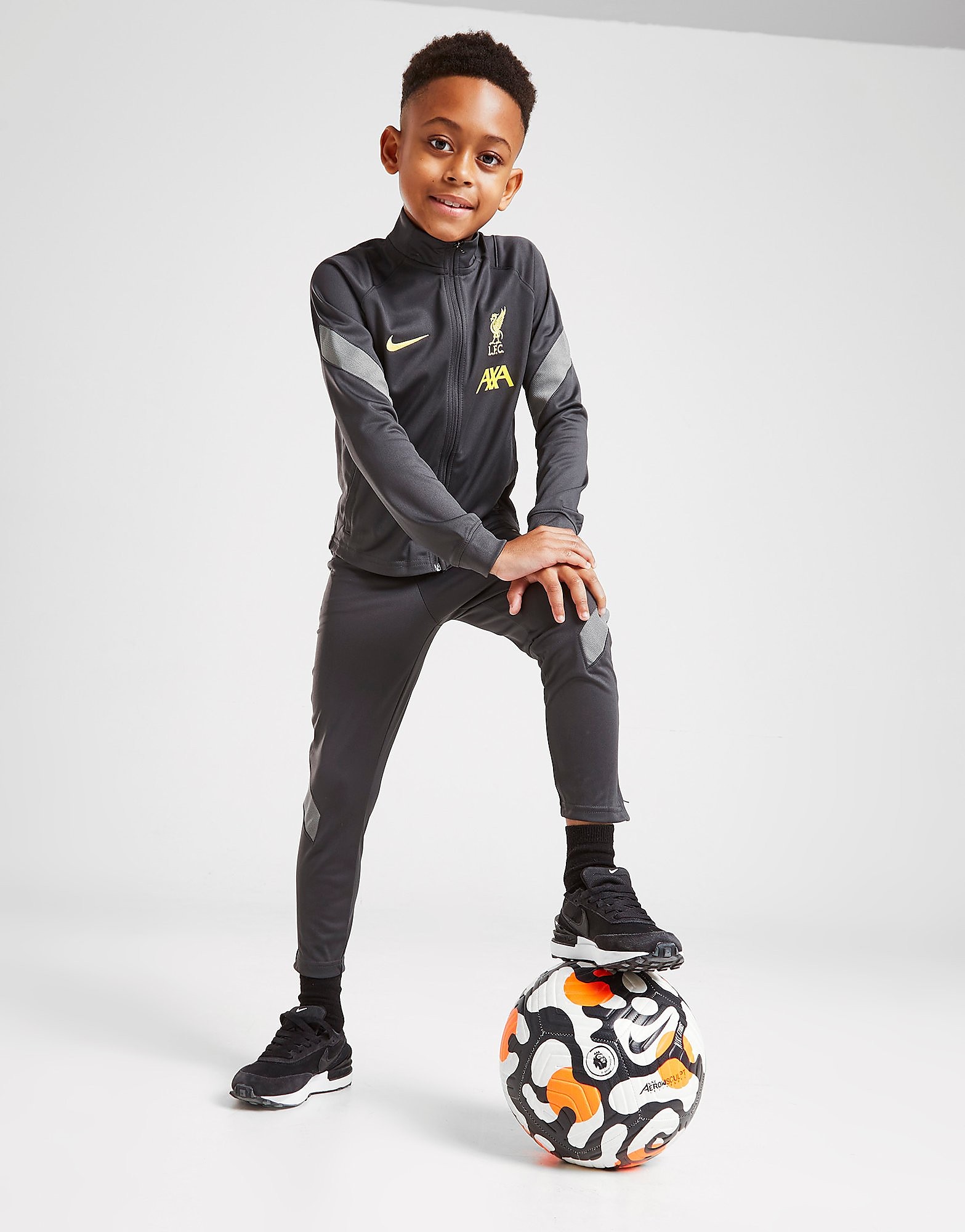 

Nike Liverpool Strike Tracksuit Children - Black - Kids, Black