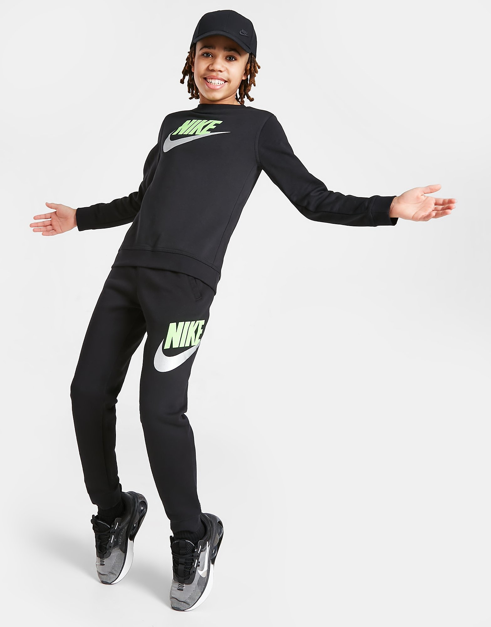 

Nike Fleece Joggers Junior - Black - Kids, Black