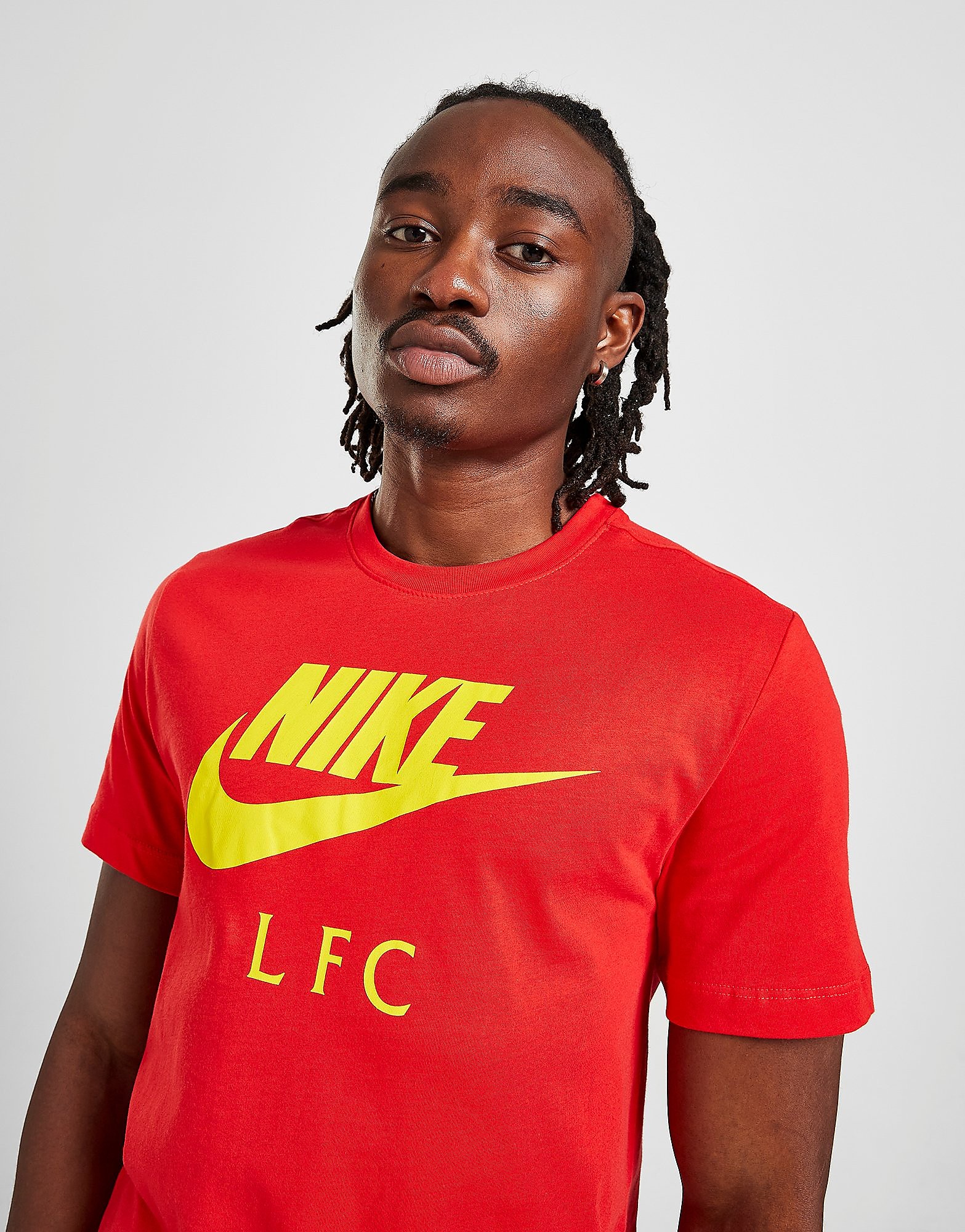 

Nike Liverpool FC Futura T-Shirt - Red - Mens, Red