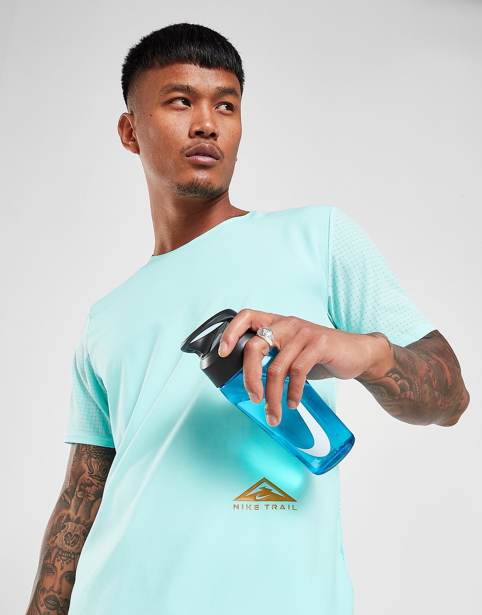 

Nike Trail Rise T-Shirt - Blue - Mens, Blue