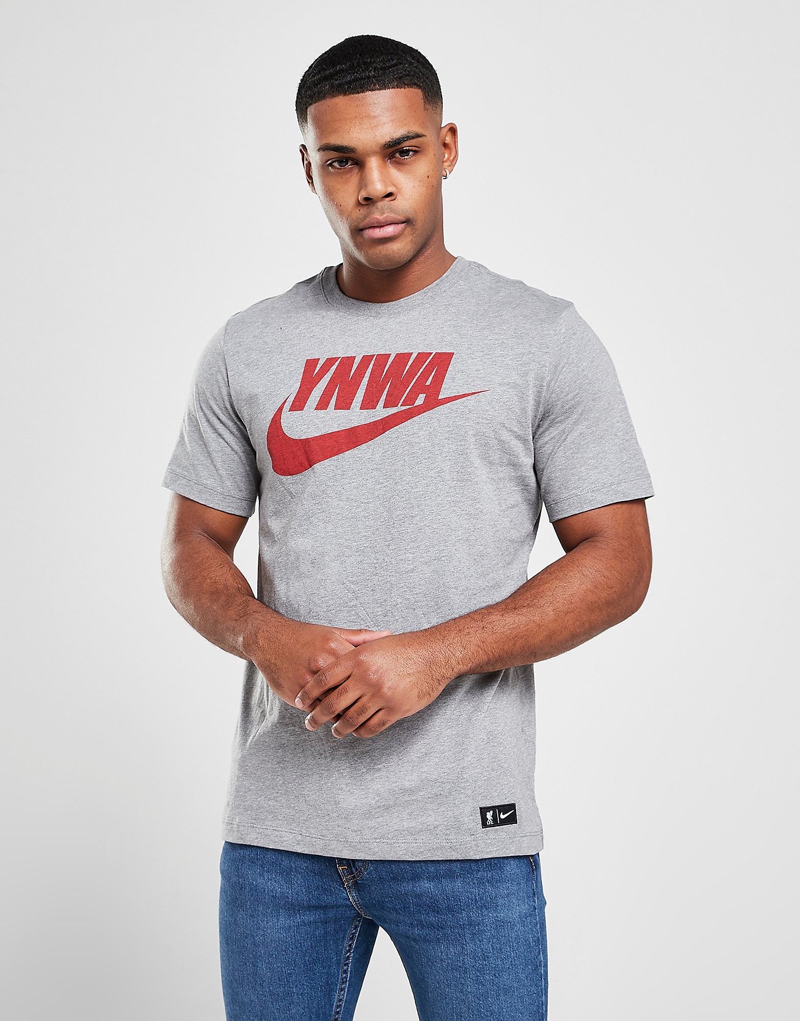 

Nike Liverpool FC Voice T-Shirt - Black - Mens, Black