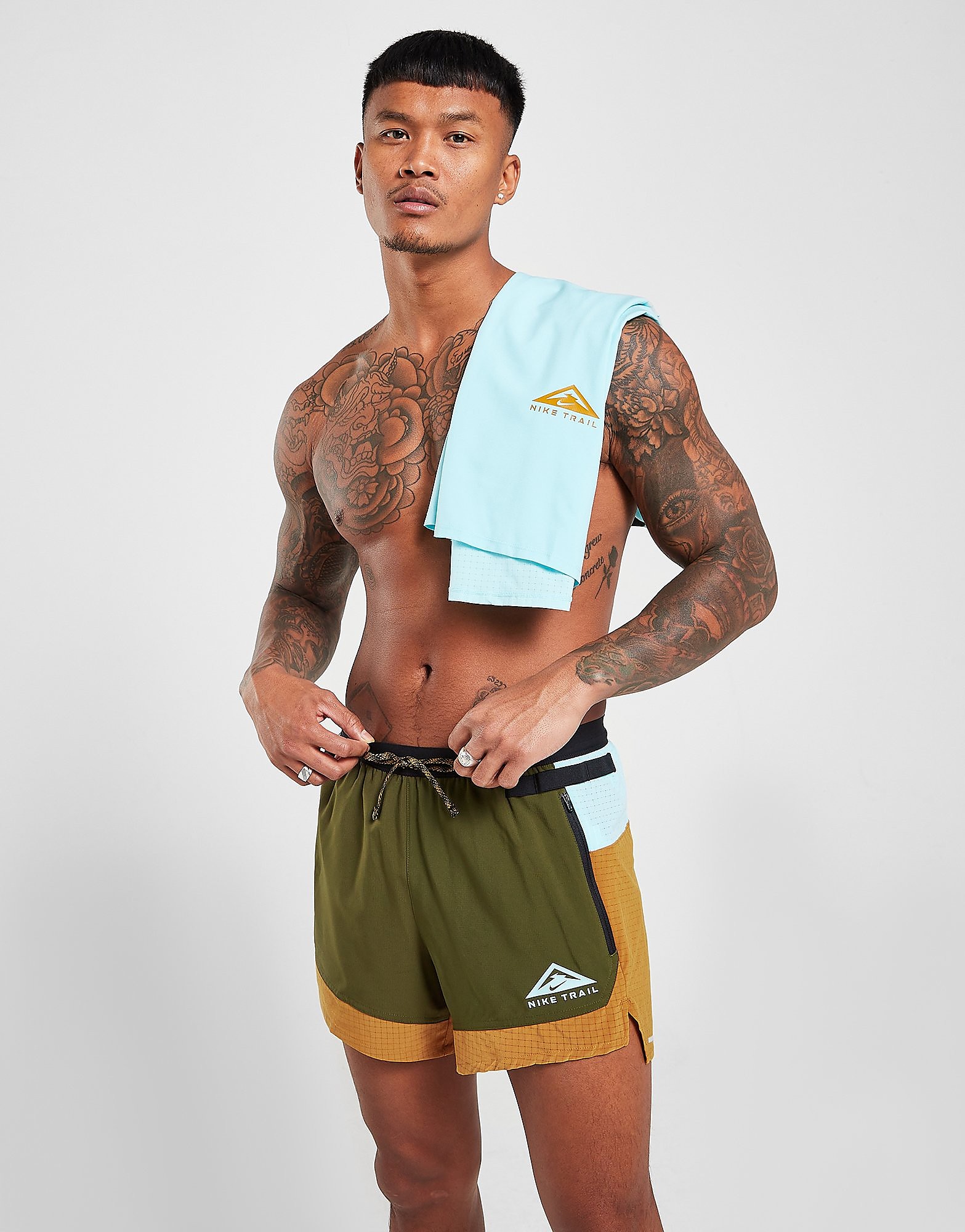 

Nike Trail Shorts - Green - Mens, Green
