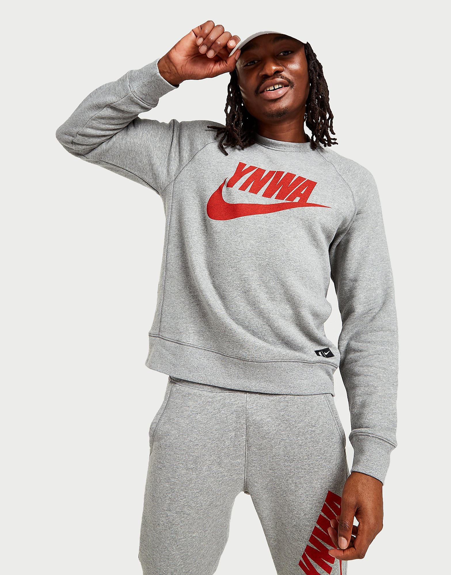 

Nike Liverpool FC Crew Sweatshirt - Grey - Mens, Grey