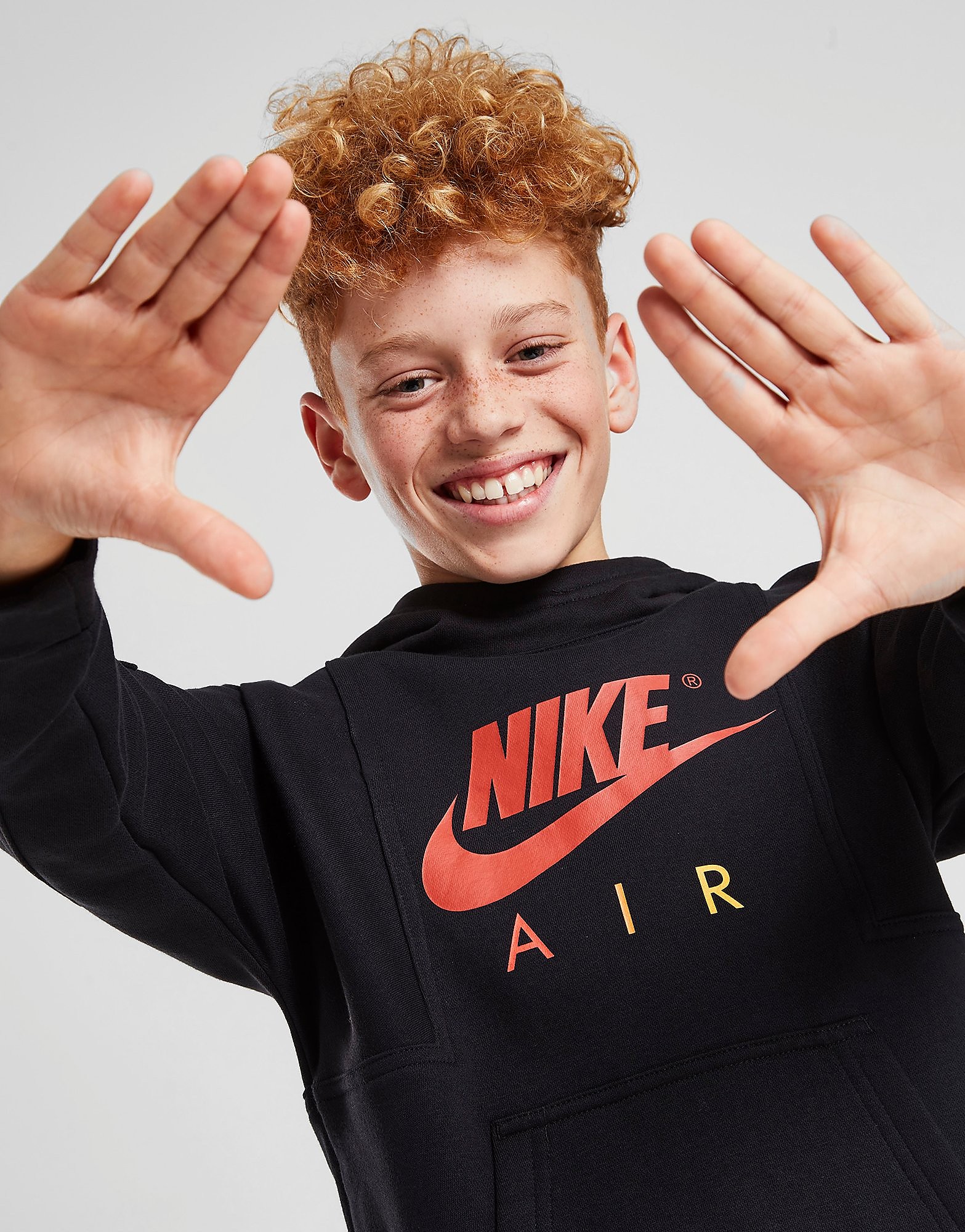 

Nike Air Overhead Hoodie Junior - Black/Black - Kids, Black/Black