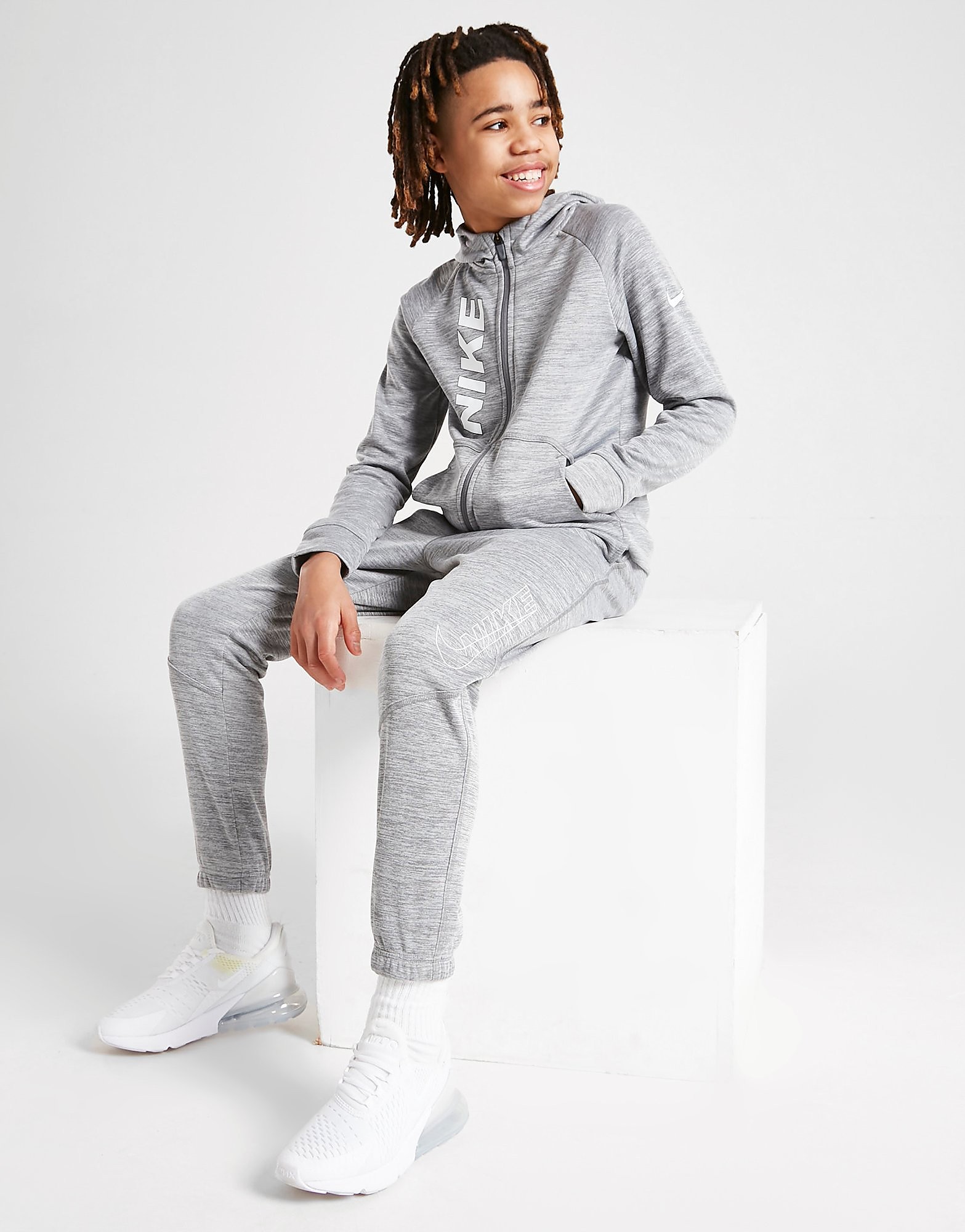 Nike Graphic Track Pants Junior - Grey - Kids, Grey