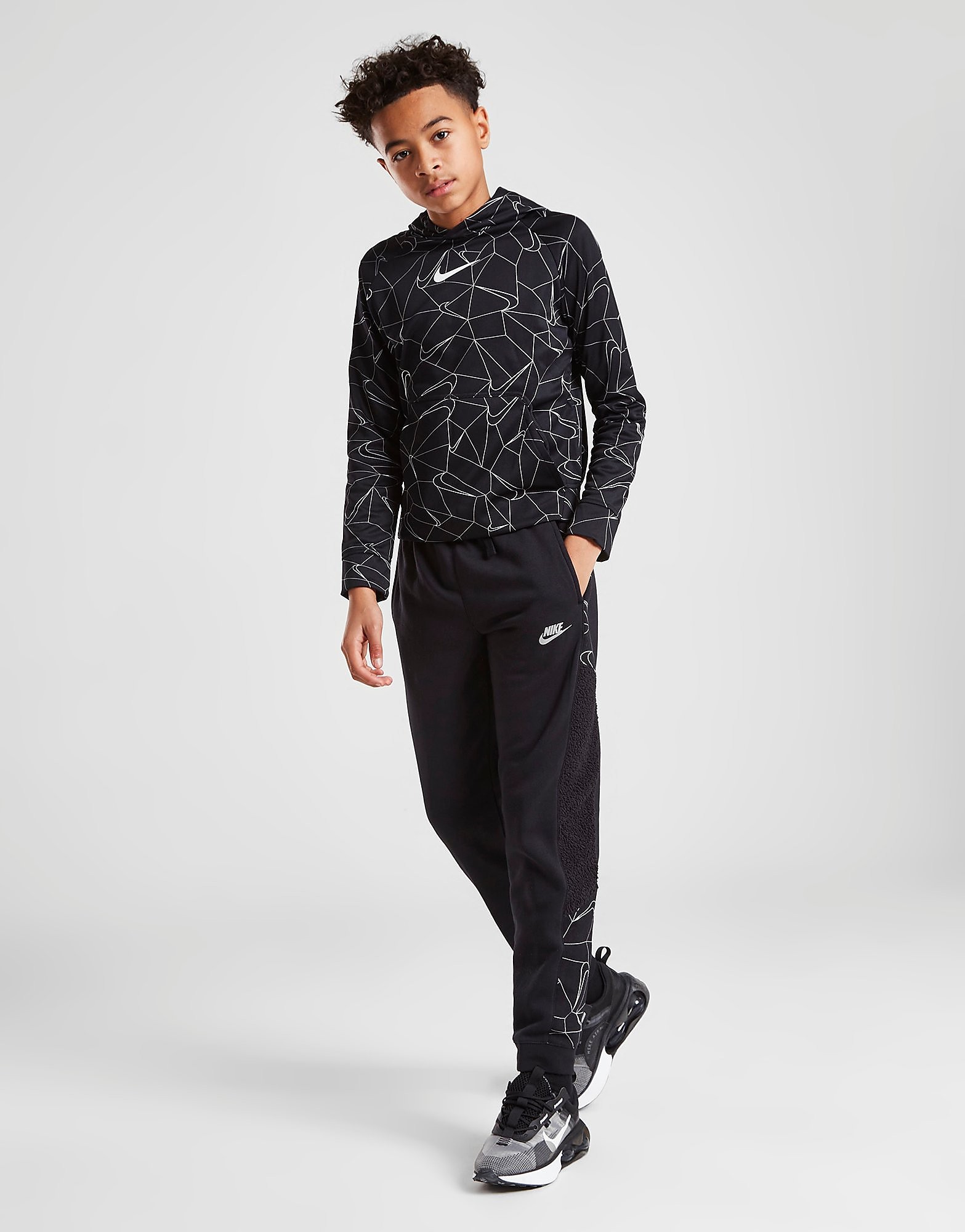

Nike Winterized All Over Print Joggers Junior - Black - Kids, Black