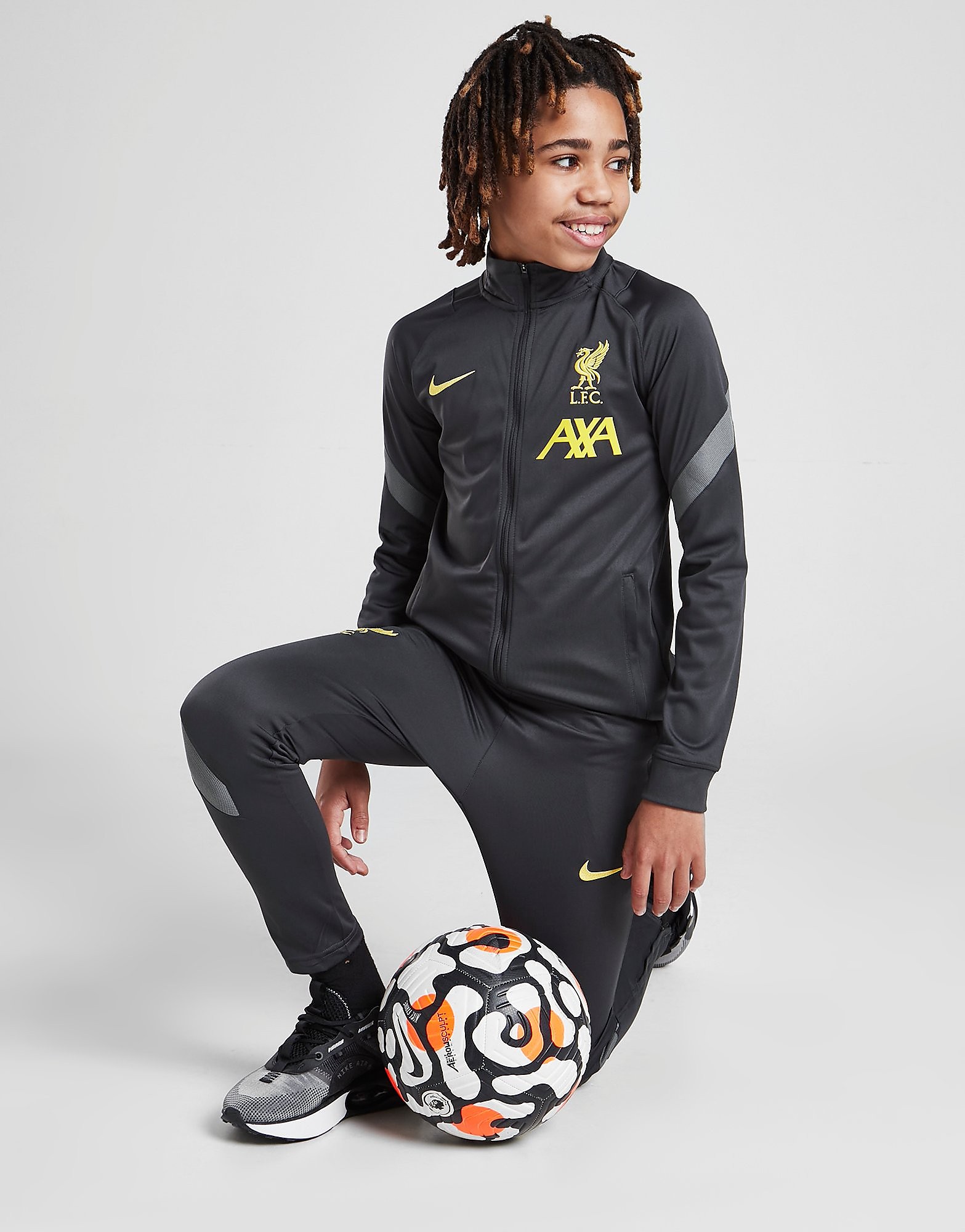

Nike Liverpool FC Strike Tracksuit Junior - Black - Kids, Black